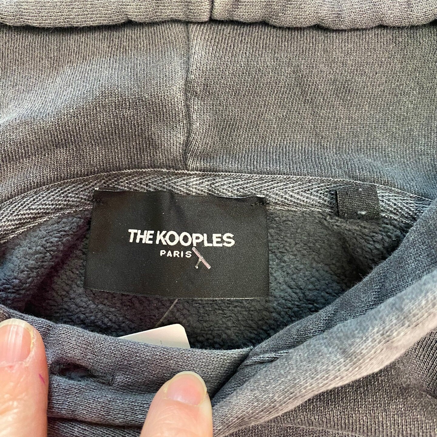 The Kooples Paris Graphic Sweatshirt with Front and Back Graphic | Secondhand Sweatshirt | The Kooples | Graphic Sweatshirt | SKU M-2053