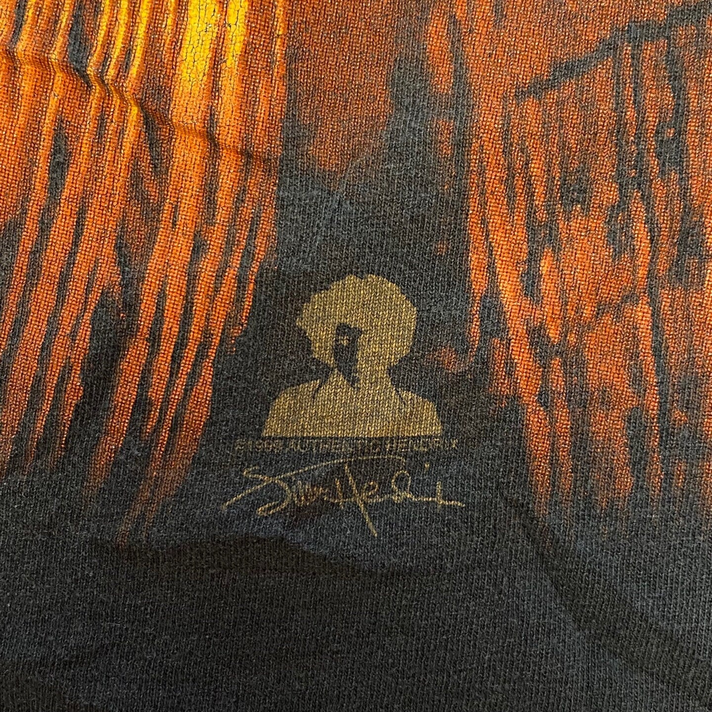 1999 Jimi Hendrix Live at Woodstock Graphic T-Shirt | Vintage Band T-Shirt | Authentic Hendrix | Jimi Hendrix T-Shirt | Size XL | M-2091 |