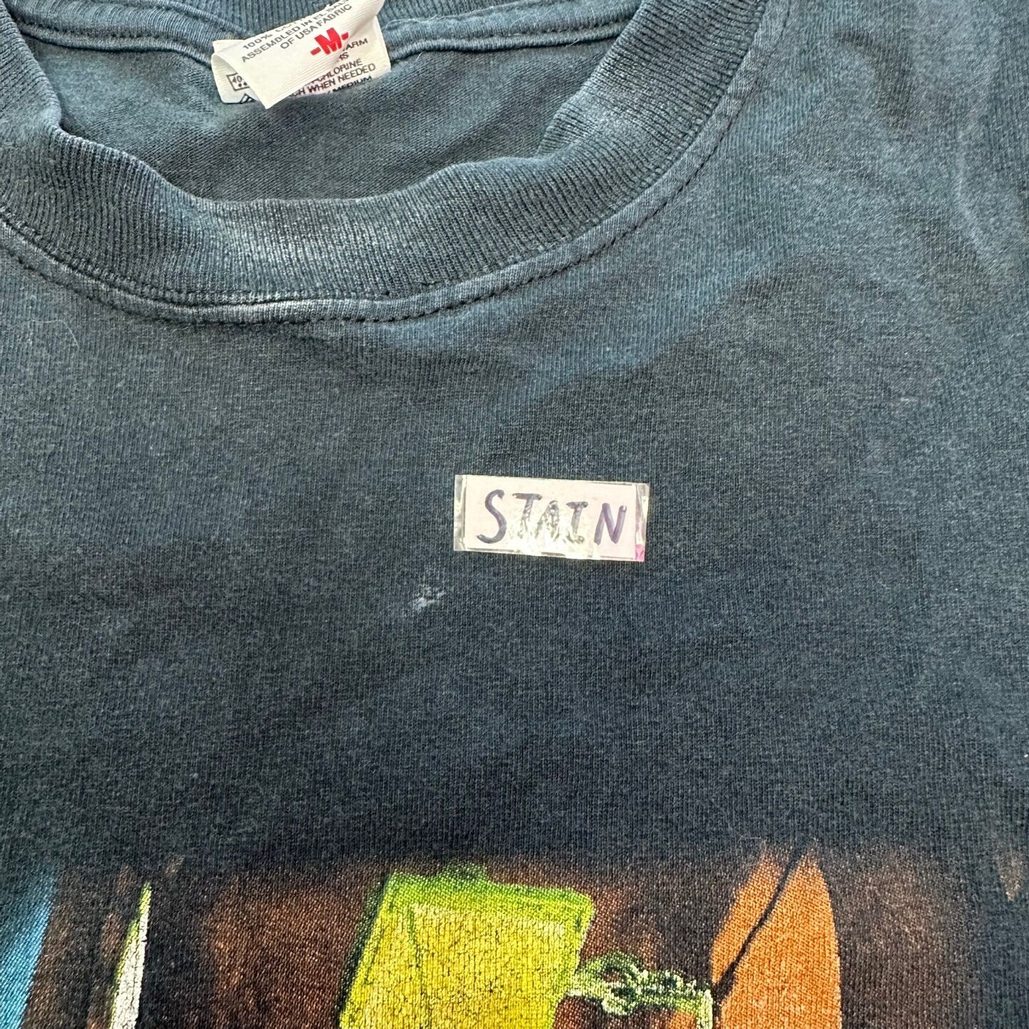 1998 Vintage David Bowe The Rise and Fall of Ziggy Stardust and the Spiders from Mars T-Shirt | Vintage Band T-Shirt | Size M | SKU M-2073 |