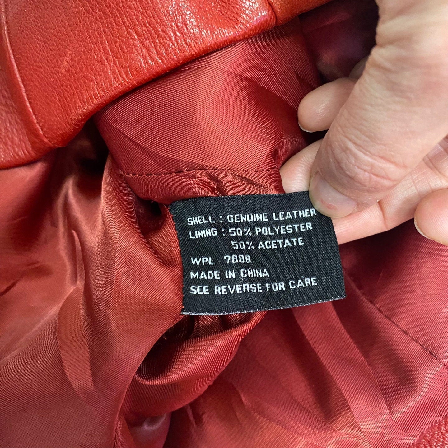 Vintage Red Leather Jacket | Vintage Jacket | Avanti New York | Genuine Leather | Cropped Jacket | Red | Women's Size M | ST-2136