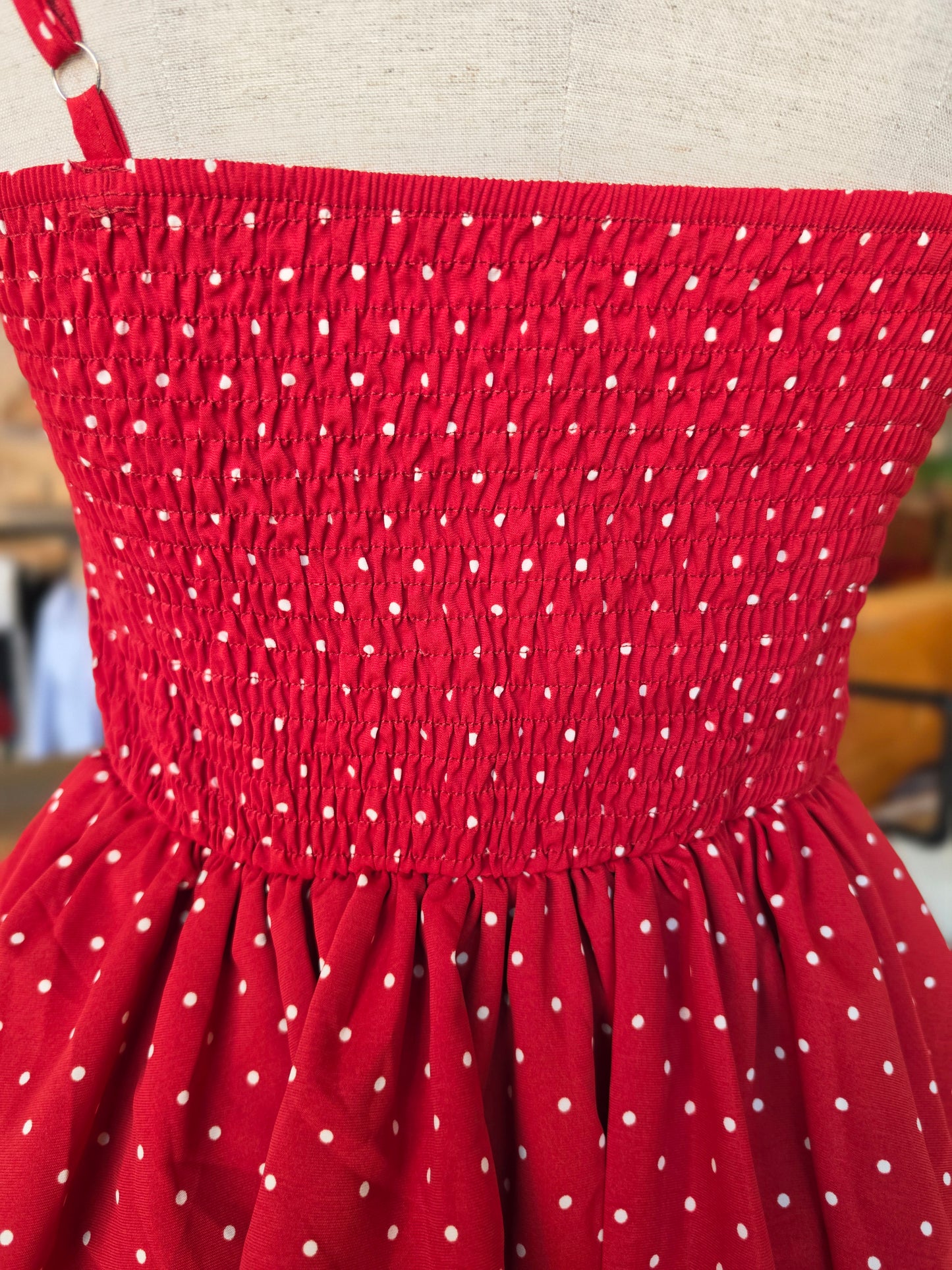 Darling Dot Bubble Top