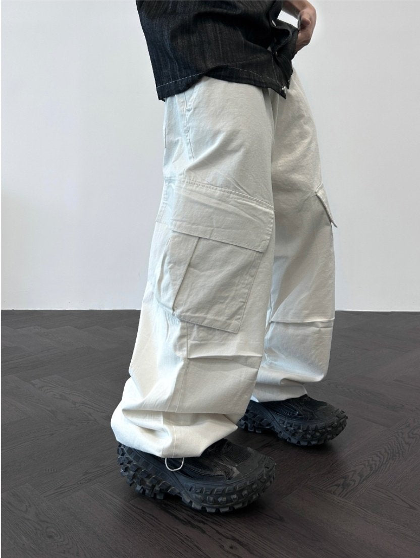 Baggy balloon cargo pants 7884