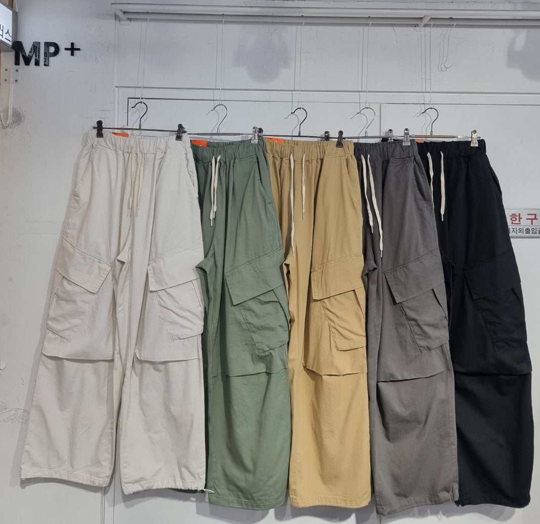 Baggy balloon cargo pants 7884