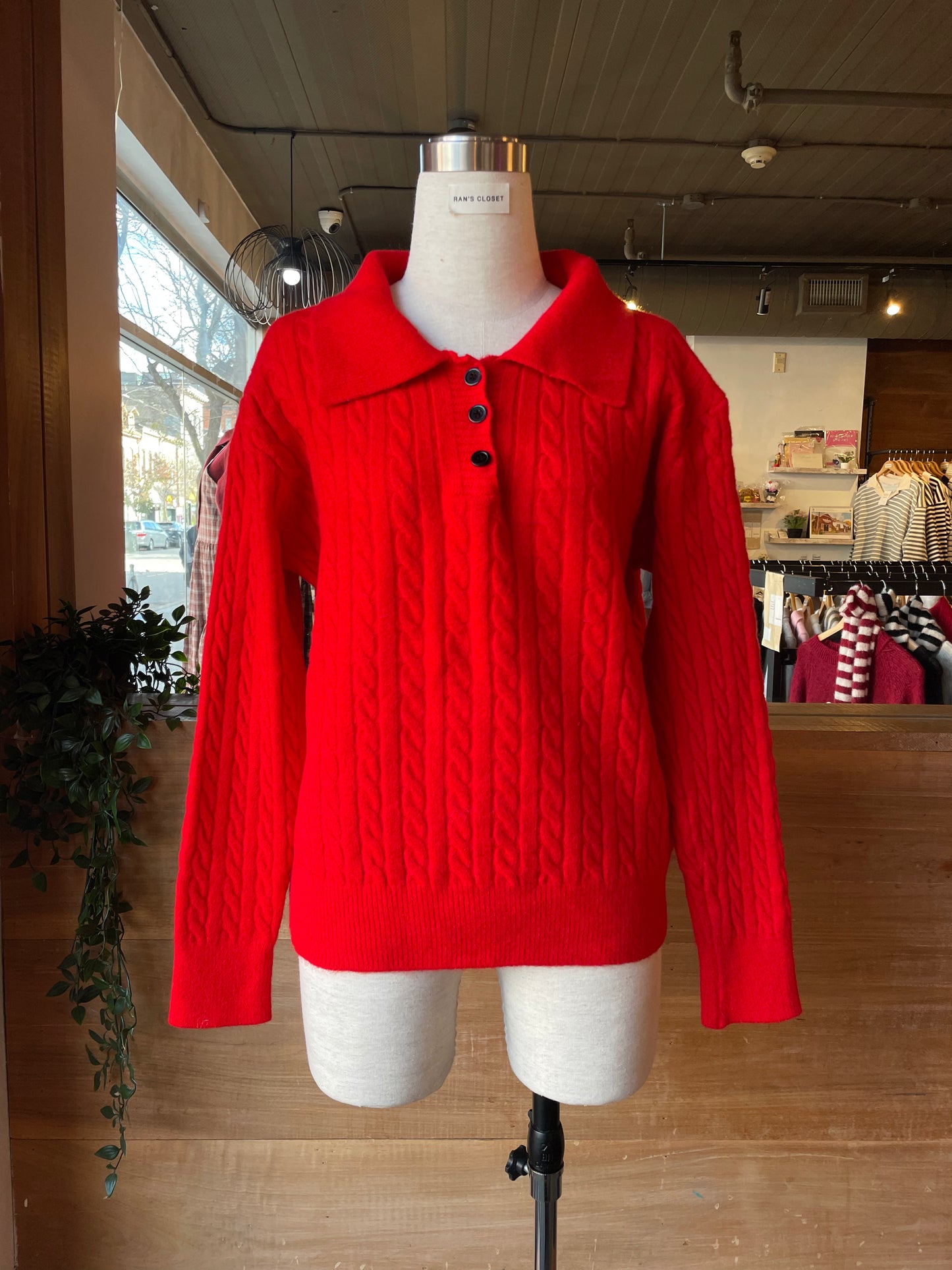 Collared Quarter Button Up