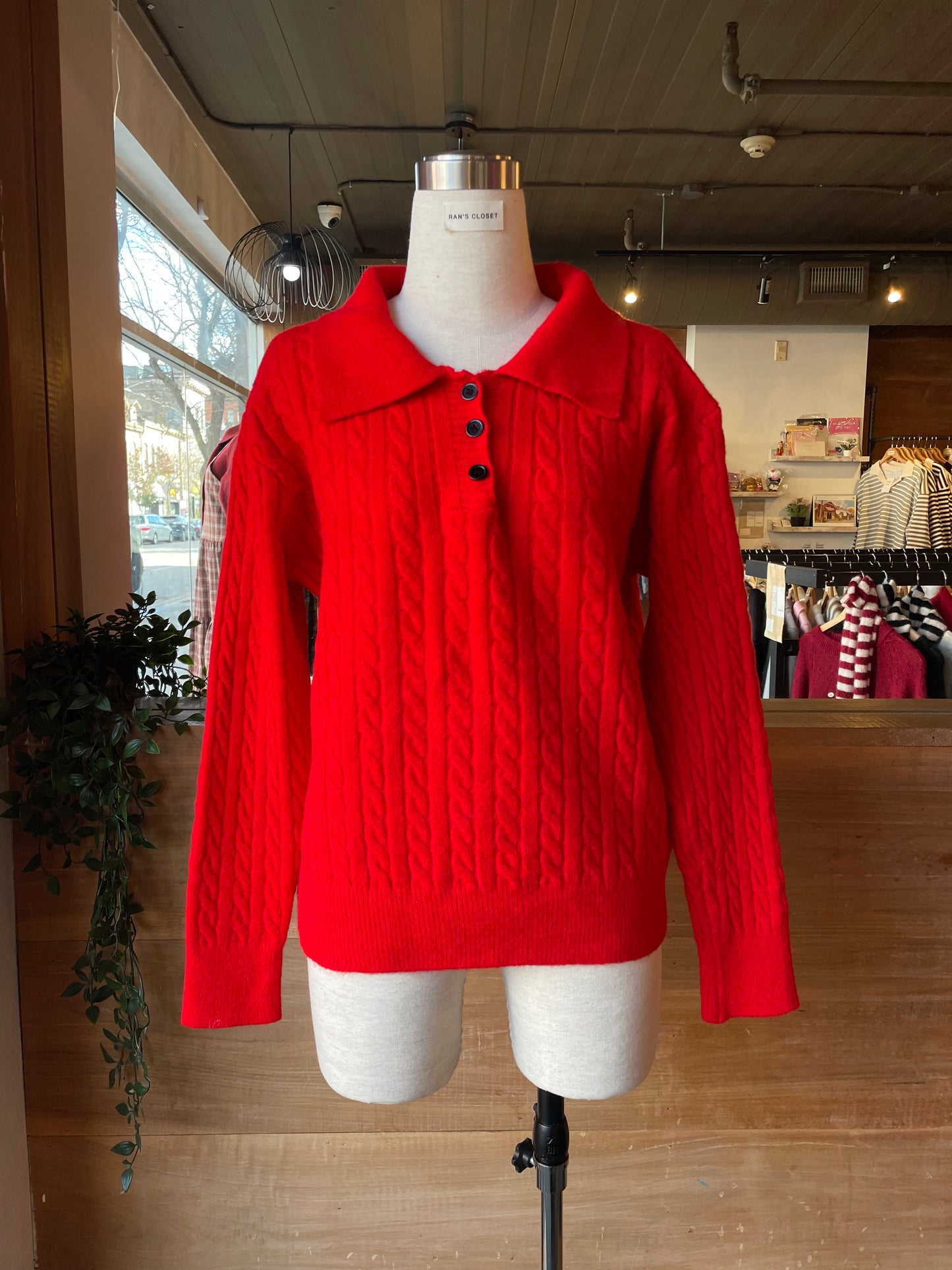 Collared Quarter Button Up