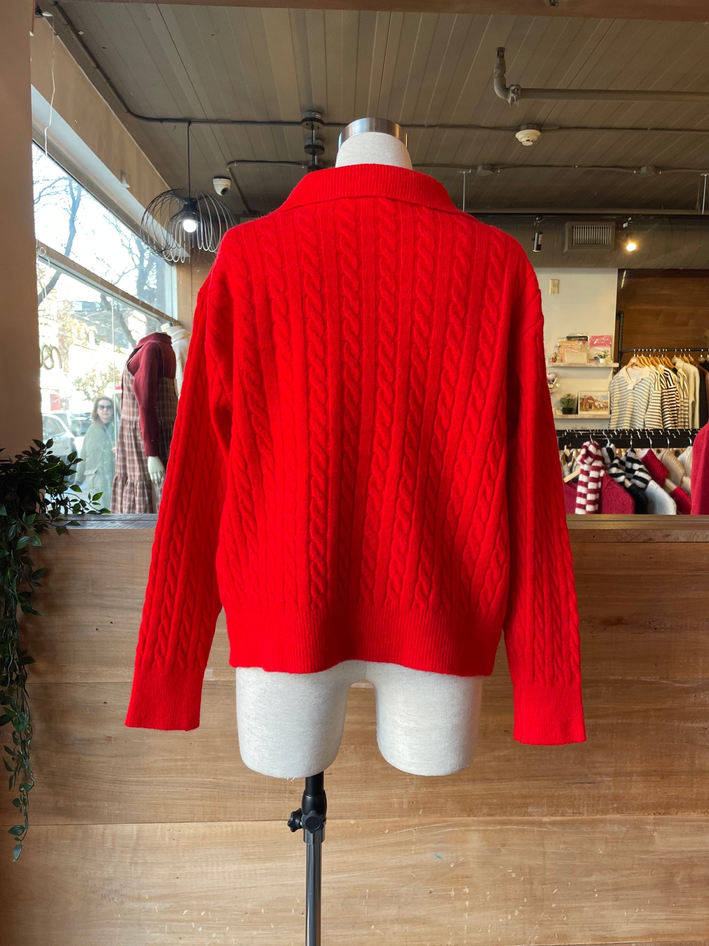 Collared Quarter Button Up