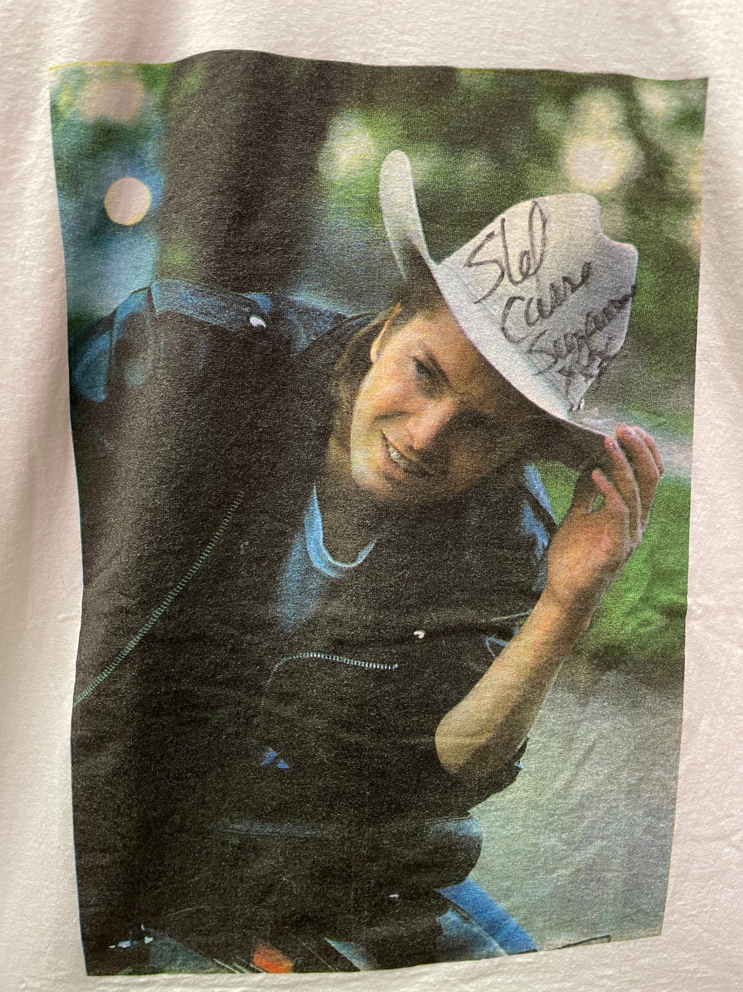 Vintage Signed Stef Carse Achy Breaky Dance T-Shirt