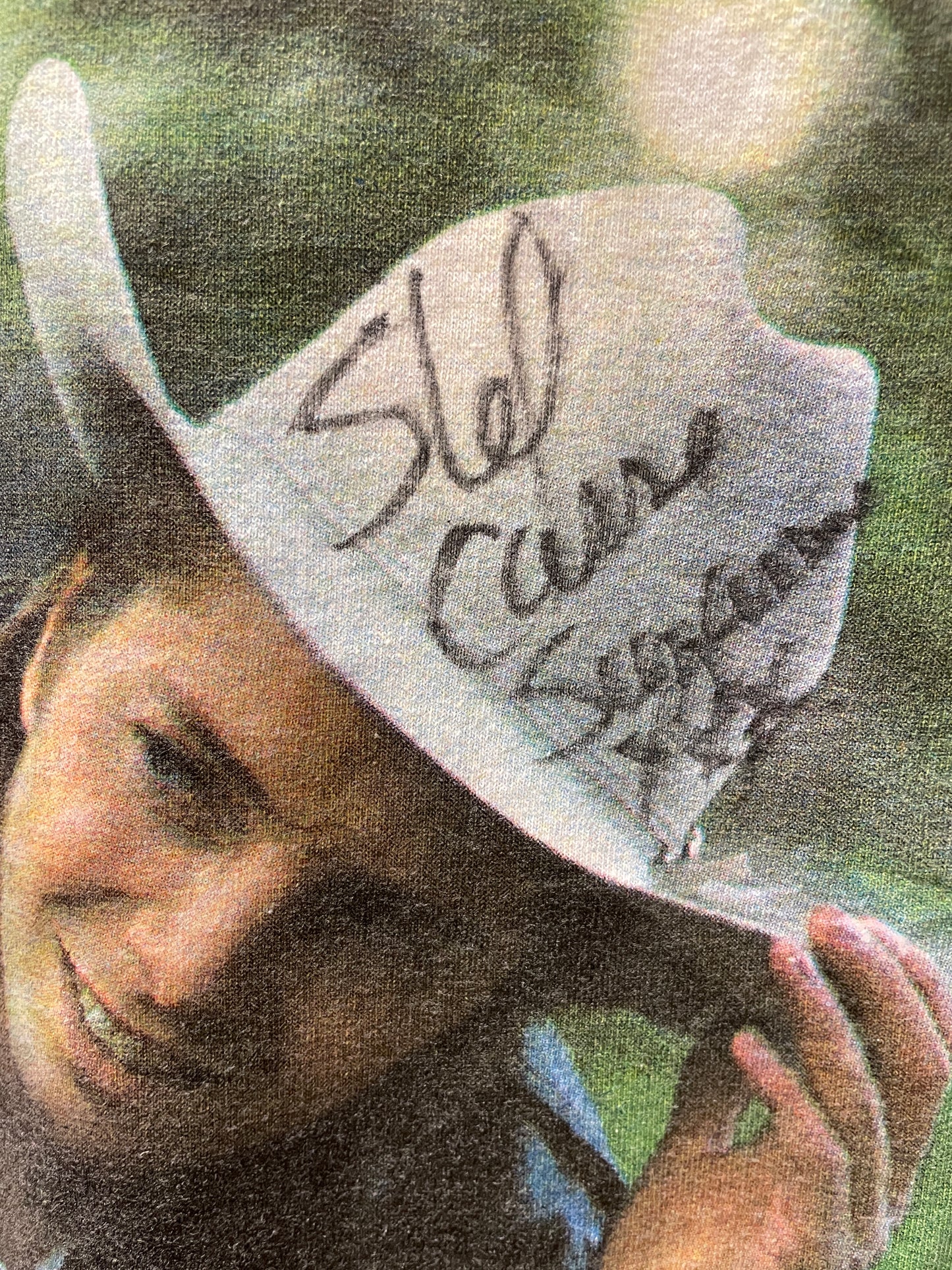 Vintage Signed Stef Carse Achy Breaky Dance T-Shirt