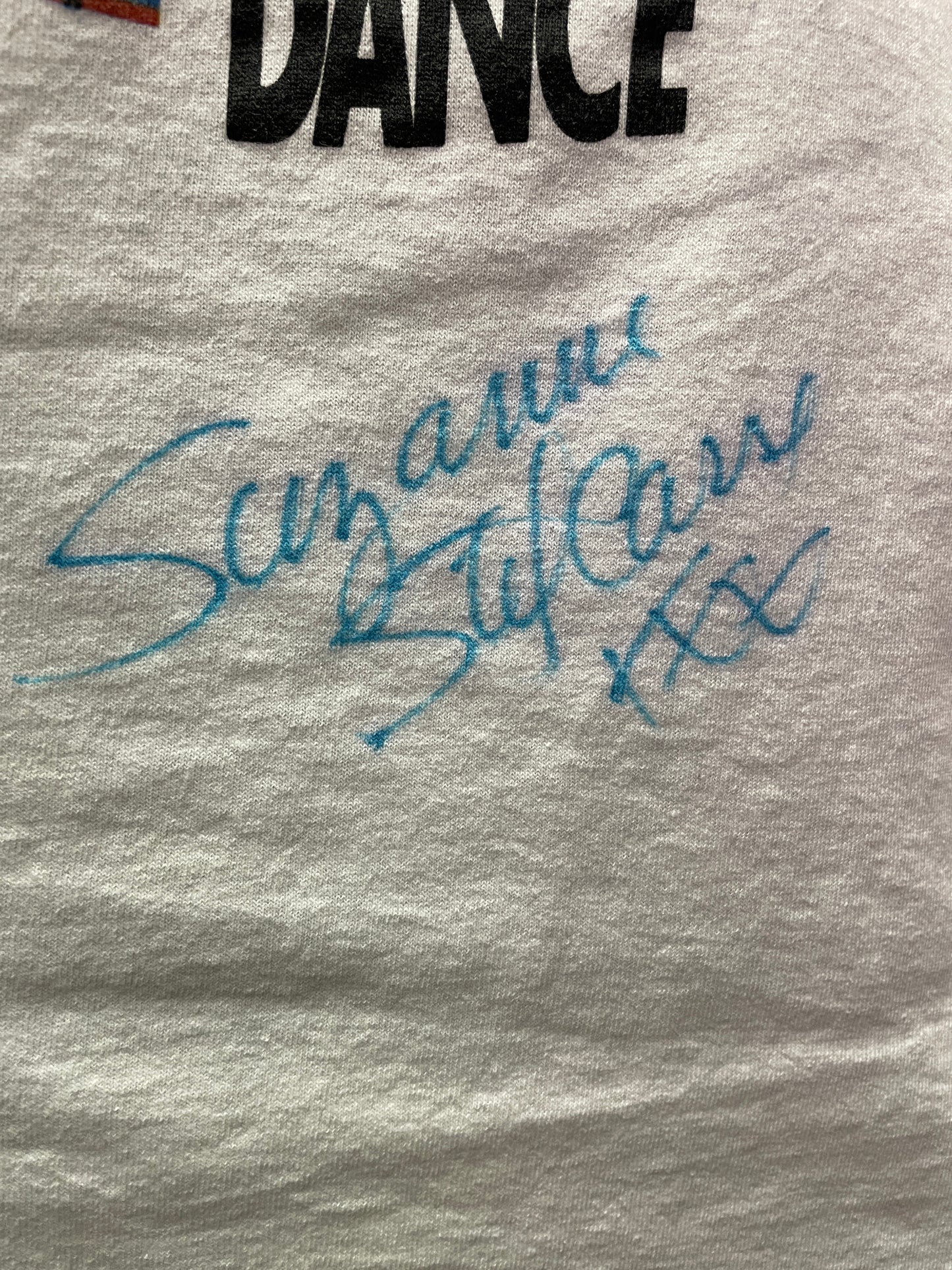 Vintage Signed Stef Carse Achy Breaky Dance T-Shirt