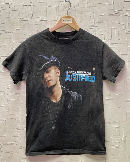 Vintage 2003 Justin Timberlake "Justified" Tour T-Shirt