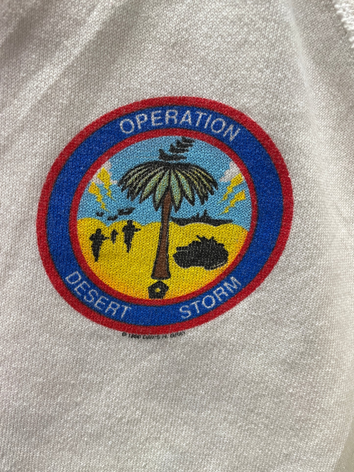 Vintage Operation Desert Storm Graphic Sweatshirt