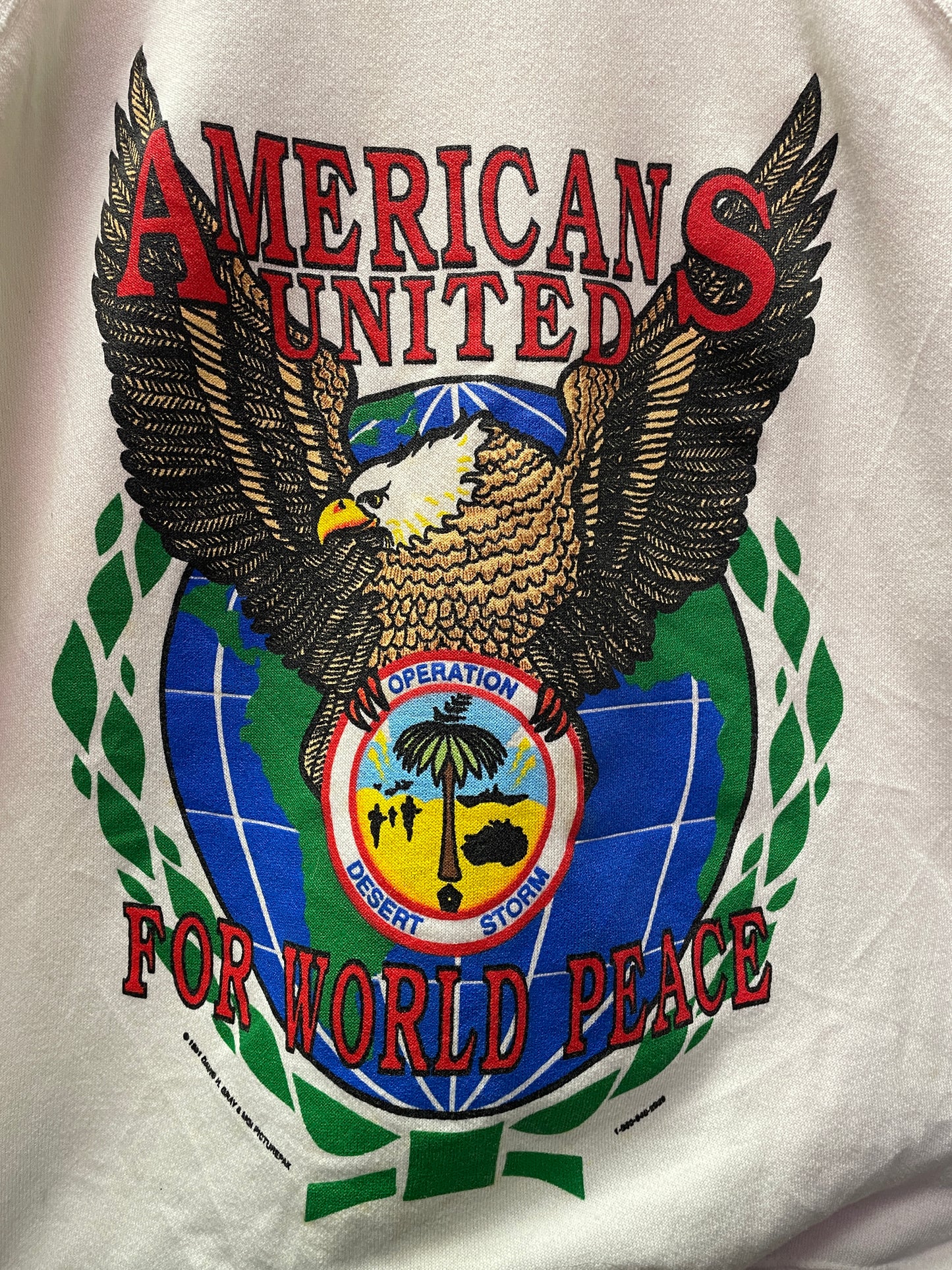 Vintage Operation Desert Storm Graphic Sweatshirt