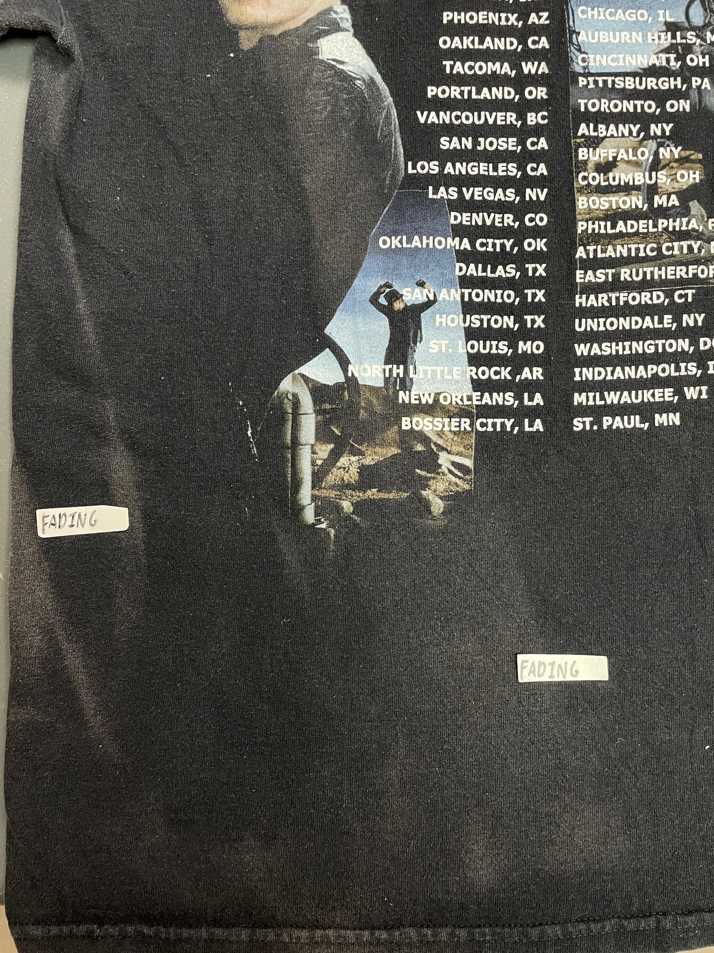 Vintage 2003 Justin Timberlake "Justified" Tour T-Shirt