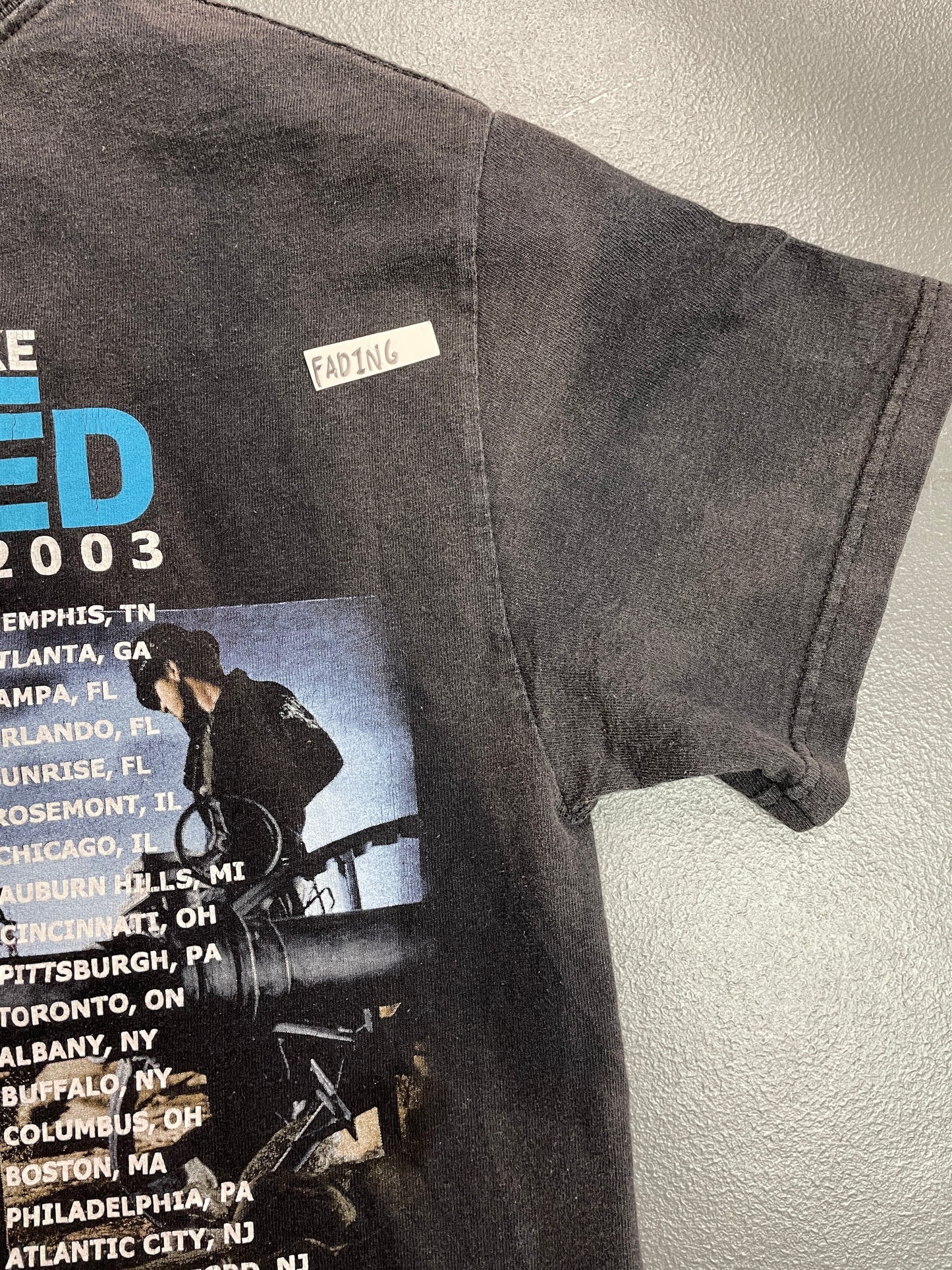 Vintage 2003 Justin Timberlake "Justified" Tour T-Shirt