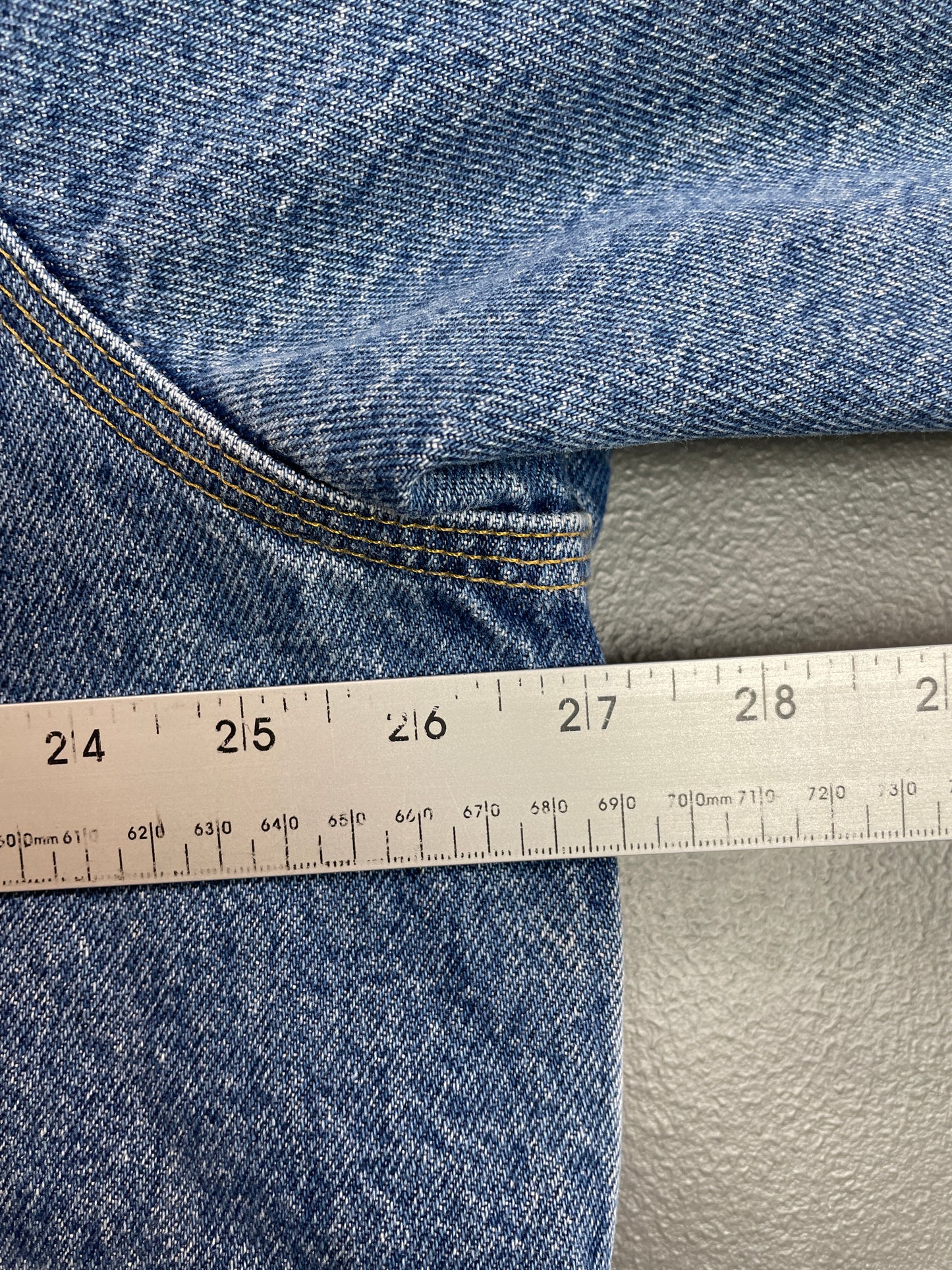 Vintage Carhartt Blanket Lined Hooded Denim Jacket