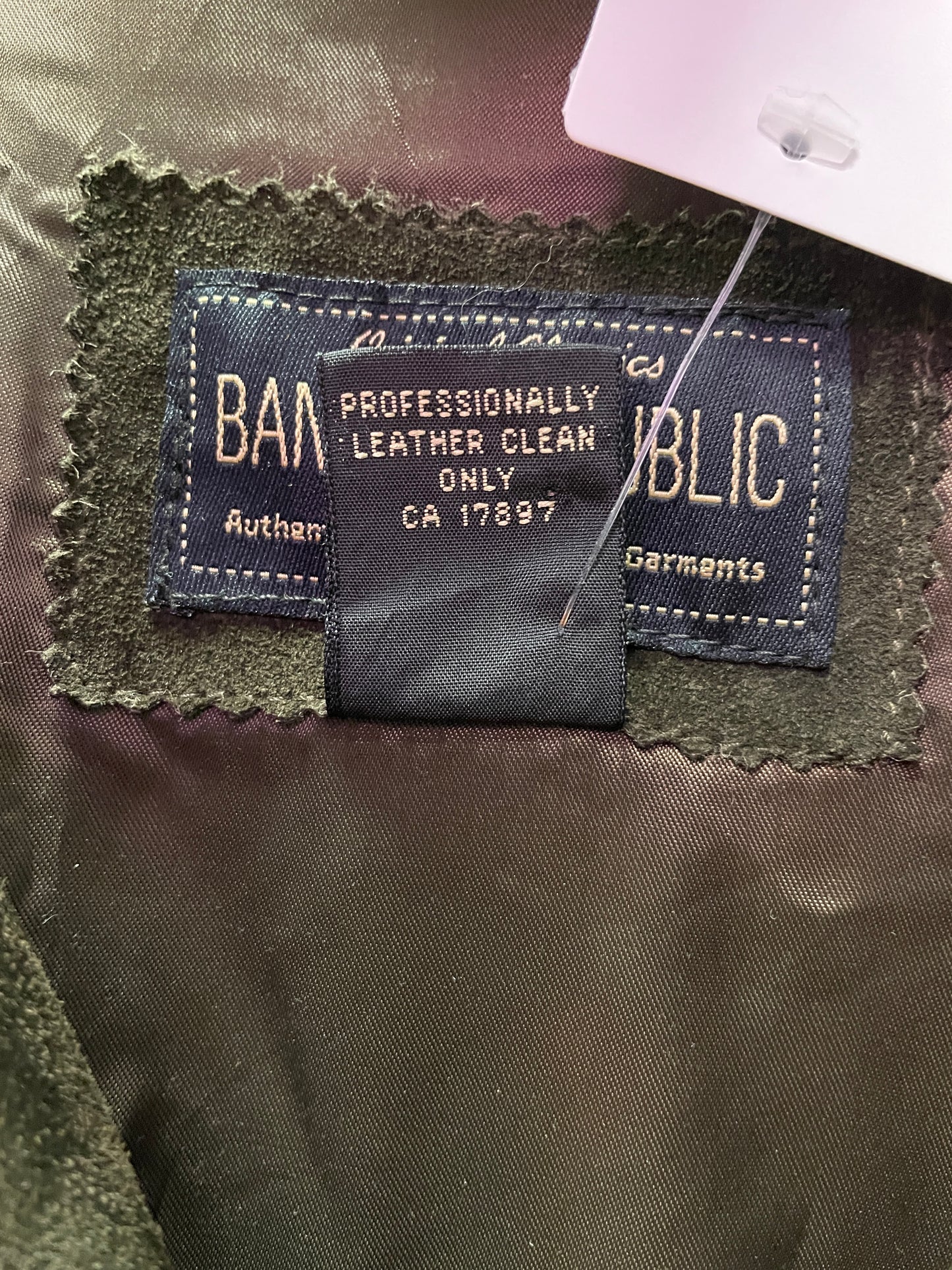 Vintage Banana Republic Brown Suede Jacket