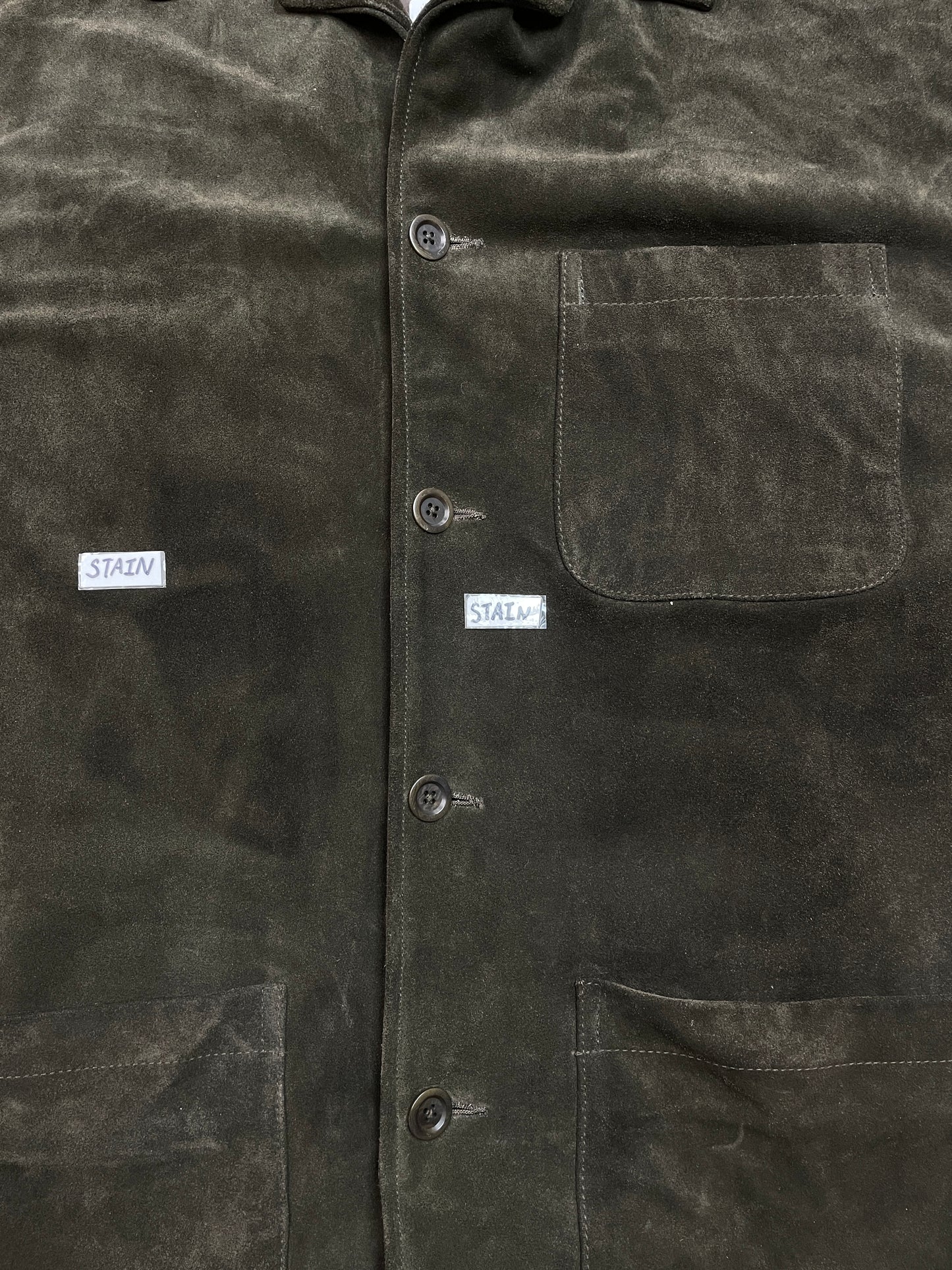 Vintage Banana Republic Brown Suede Jacket