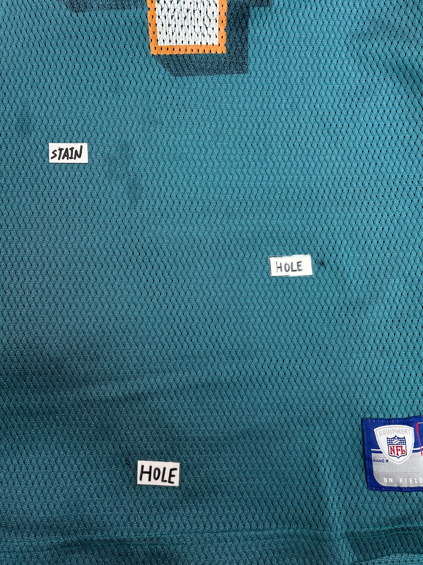Vintage NFL Reebok Miami Dolphins #34 Ricky Williams Football Jersey
