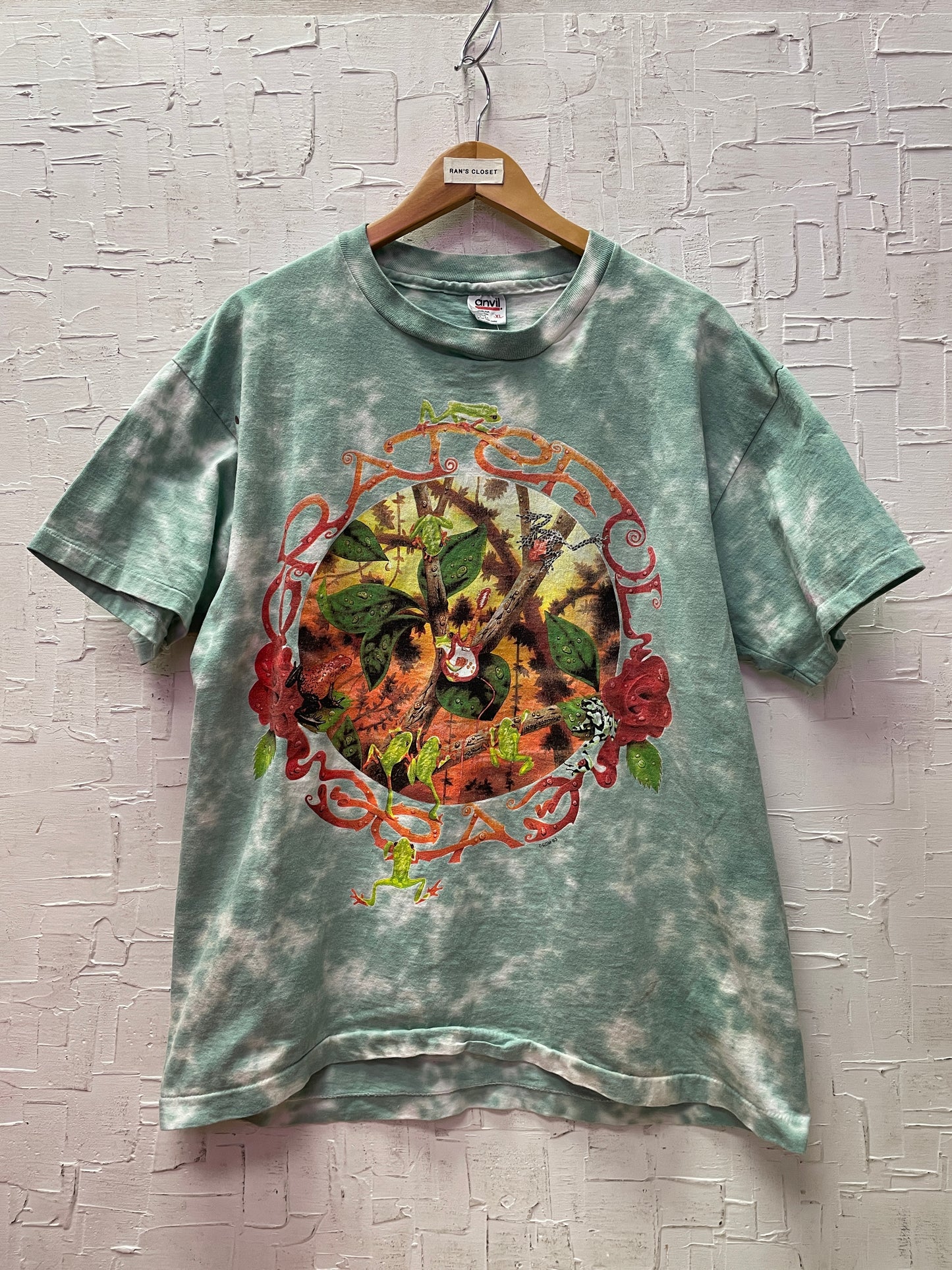 Vintage Grateful Dead Treefrog Tie-Dye Graphic T-Shirt