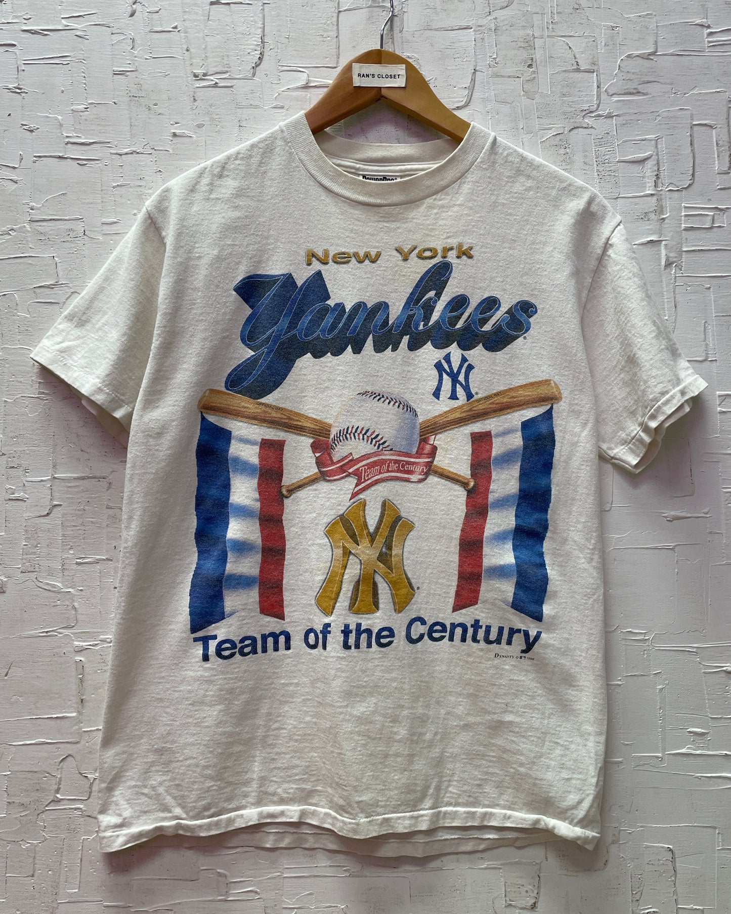 Vintage 1998 New York Yankees "Team of The Century" T-Shirt