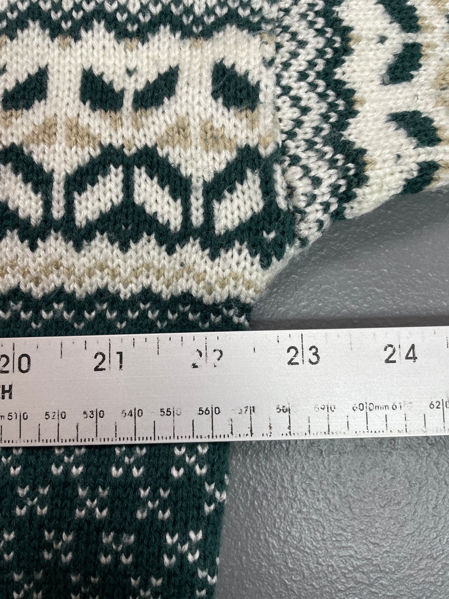 Vintage Cottage Cove Norwegian Style Cardigan