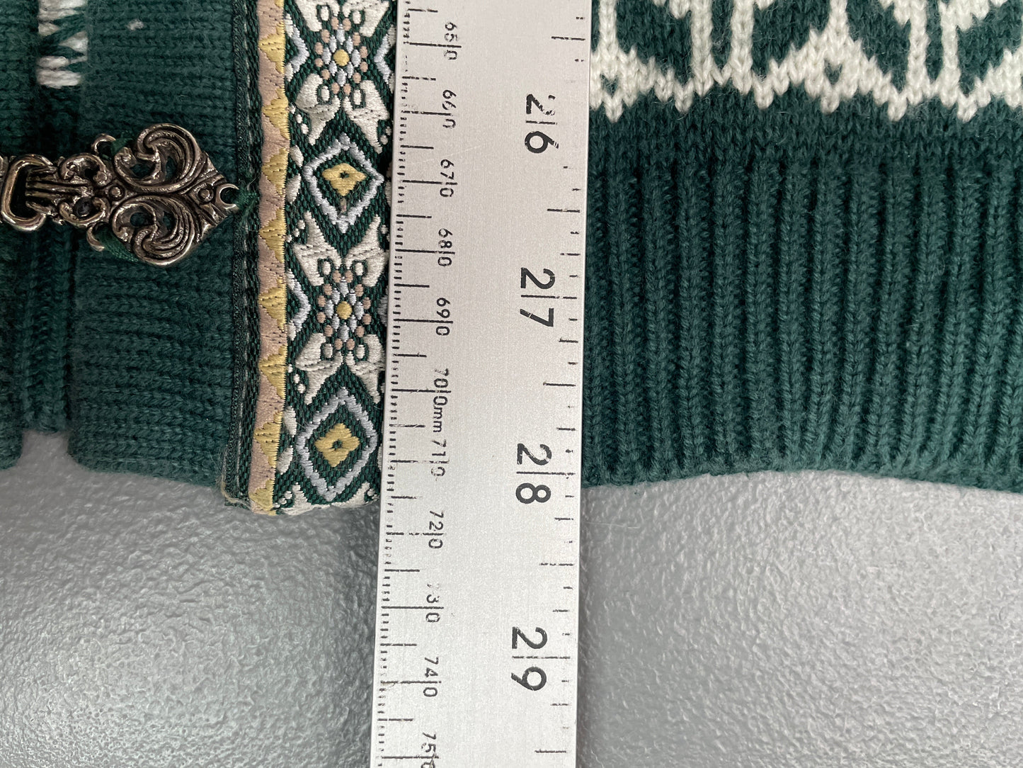 Vintage Cottage Cove Norwegian Style Cardigan