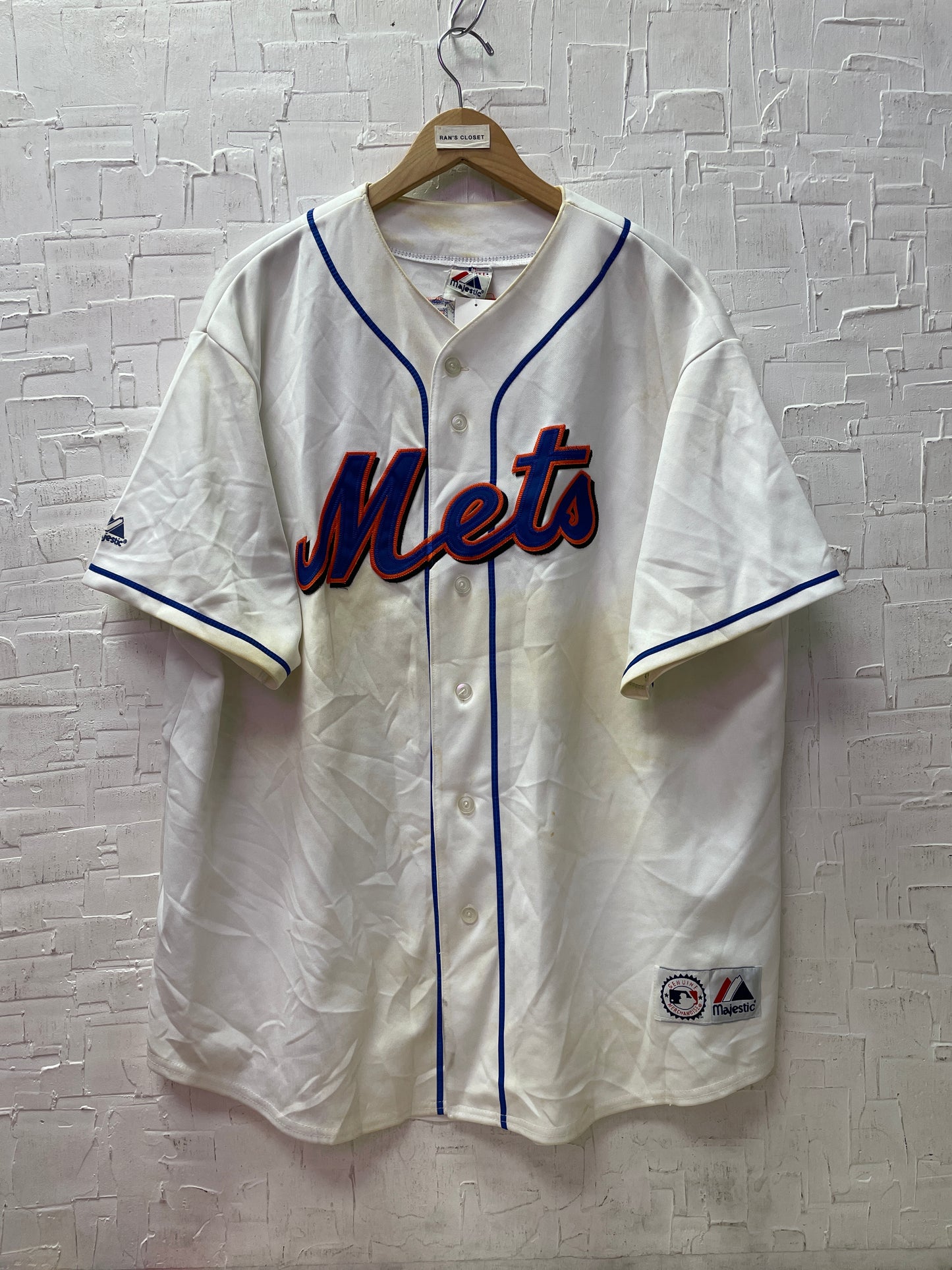 Vintage New York Mets #5 David Wright Baseball Jersey
