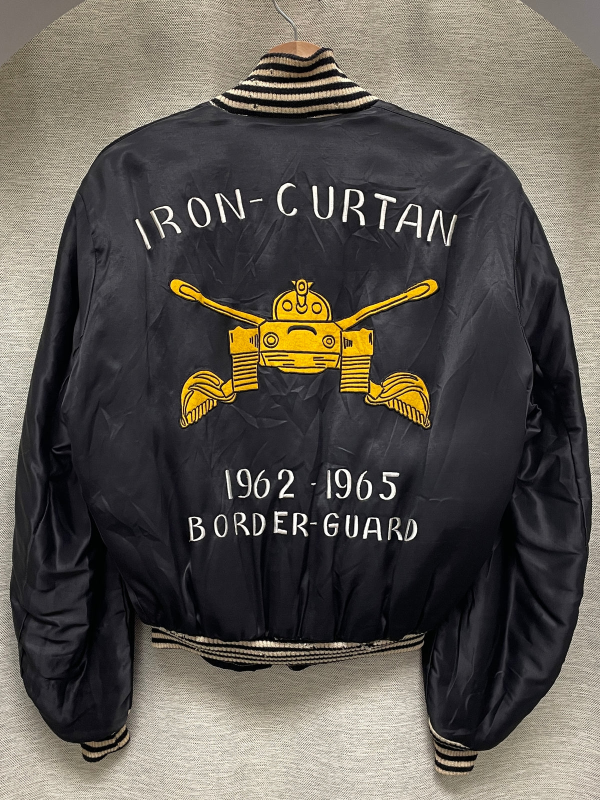 60's "Iron-Curtan Border Guard" Military Bomber Jacket