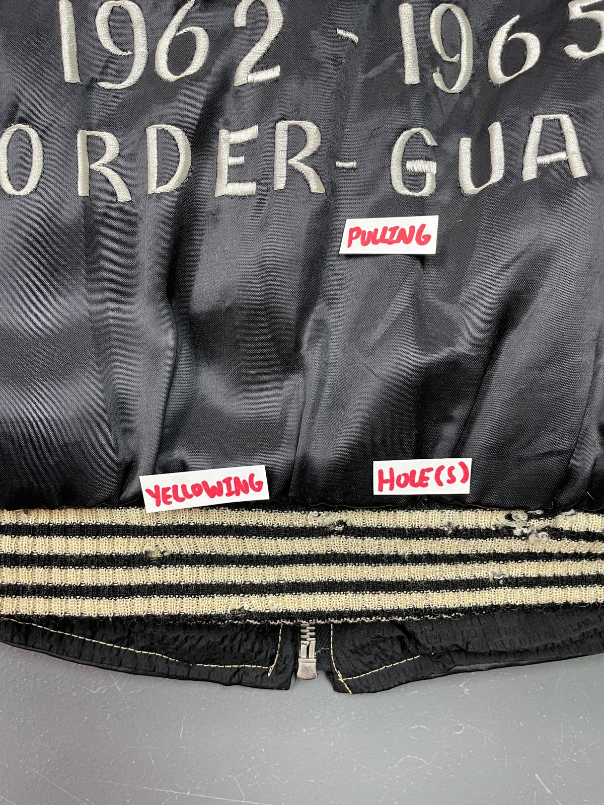 60's "Iron-Curtan Border Guard" Military Bomber Jacket