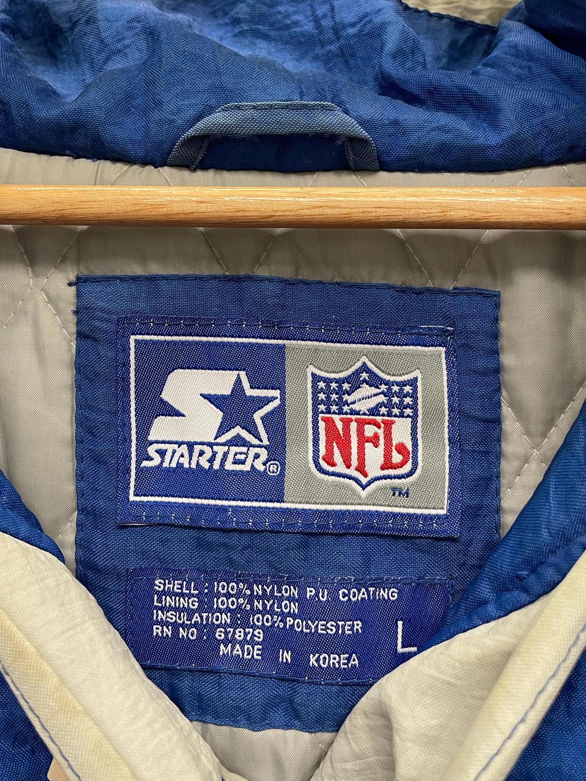 Vintage Starter NFL Detroit Lions Hooded Jacket