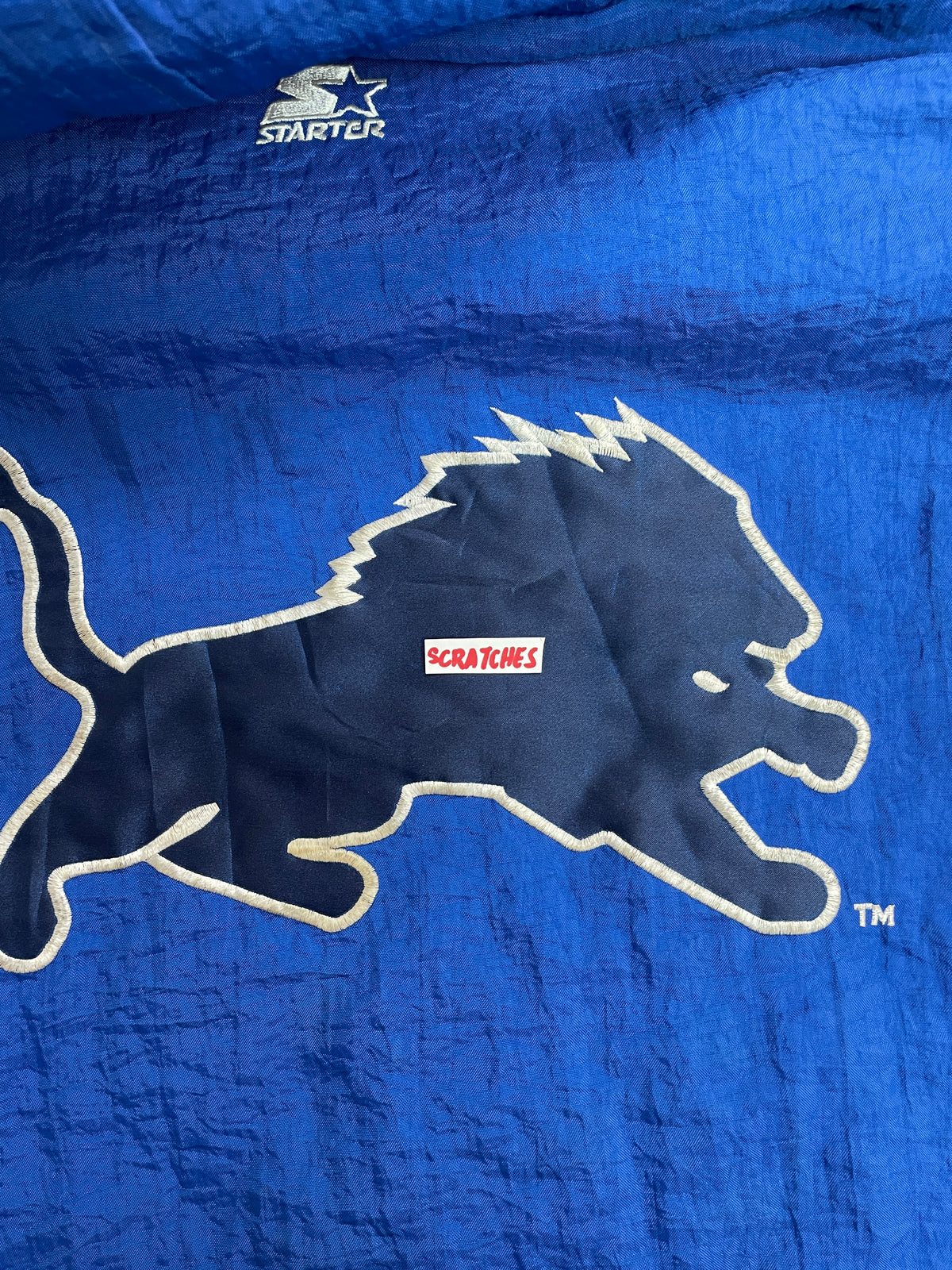 Vintage Starter NFL Detroit Lions Hooded Jacket