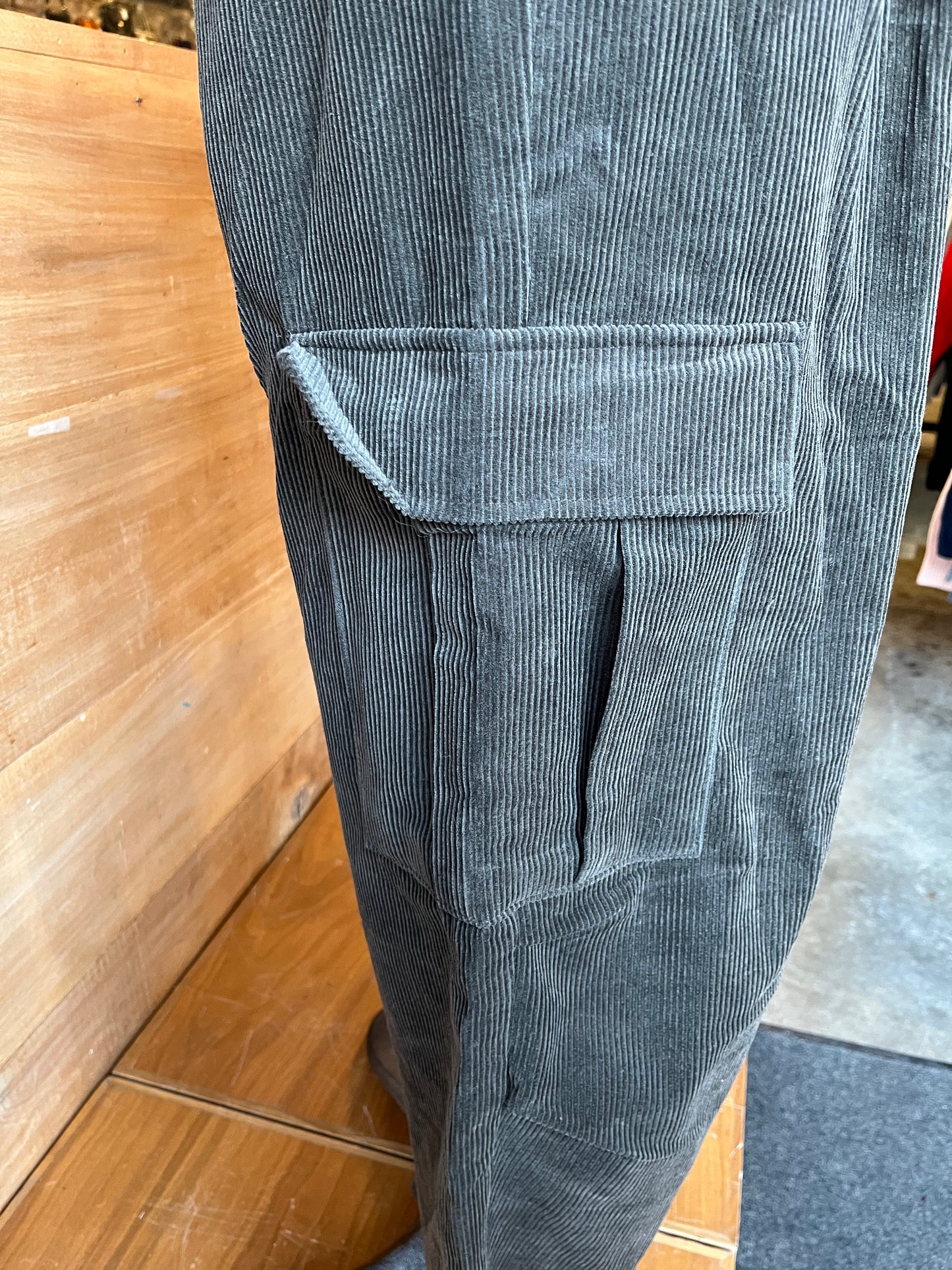 Men's Corduroy Cargo Pants