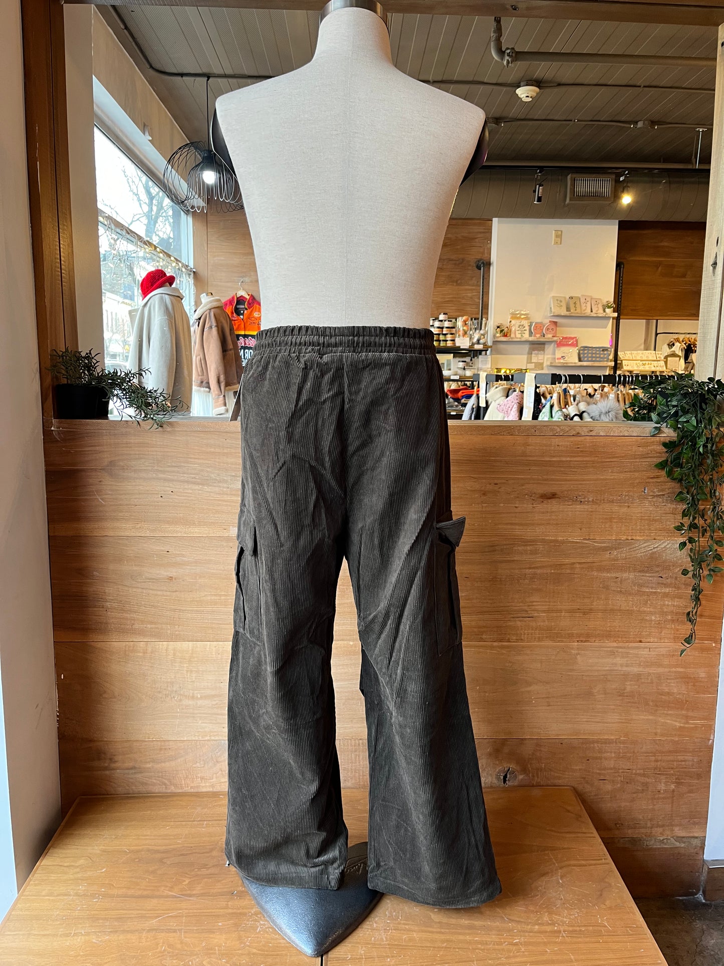 Men's Corduroy Cargo Pants