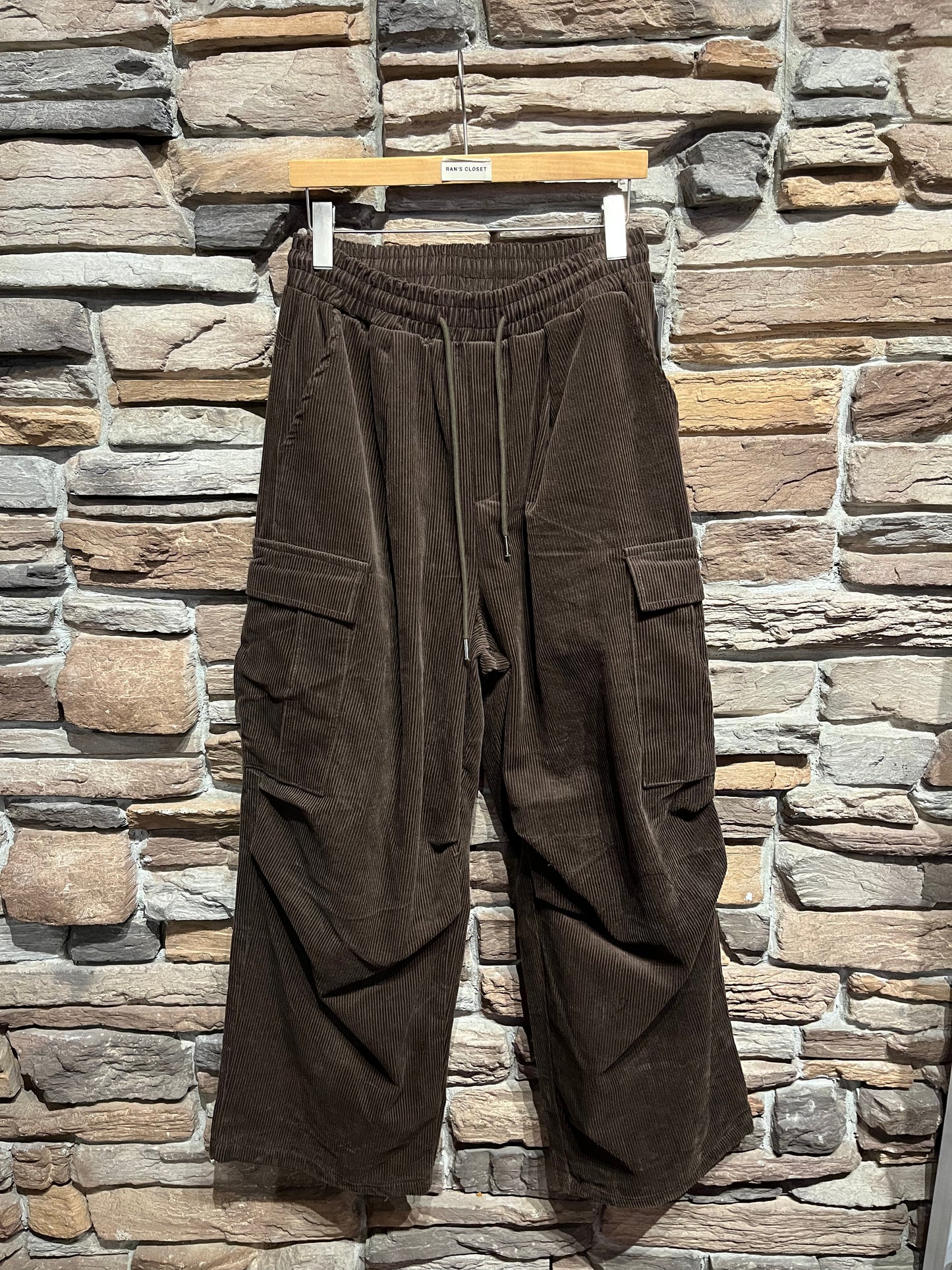 Men's Corduroy Cargo Pants