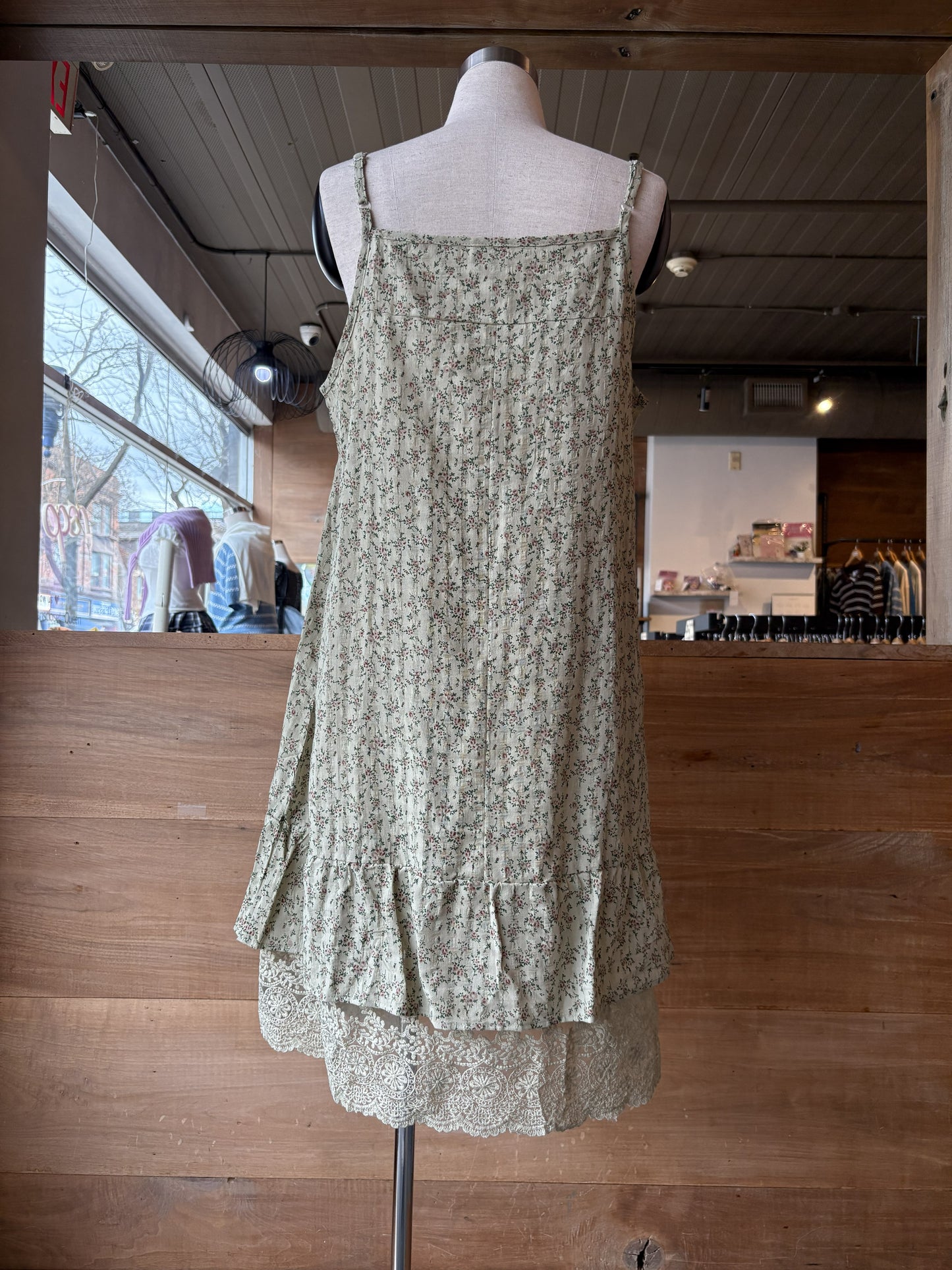 Prairie Bloom Midi-Dress