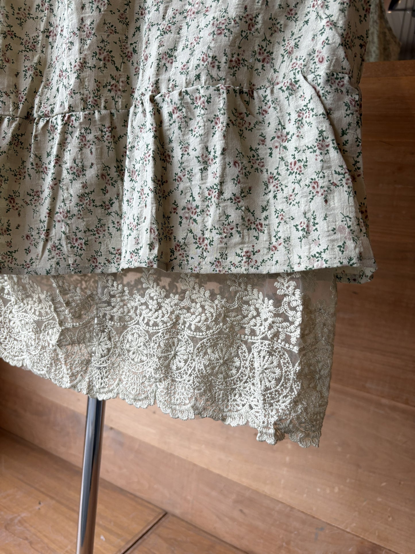 Prairie Bloom Midi-Dress
