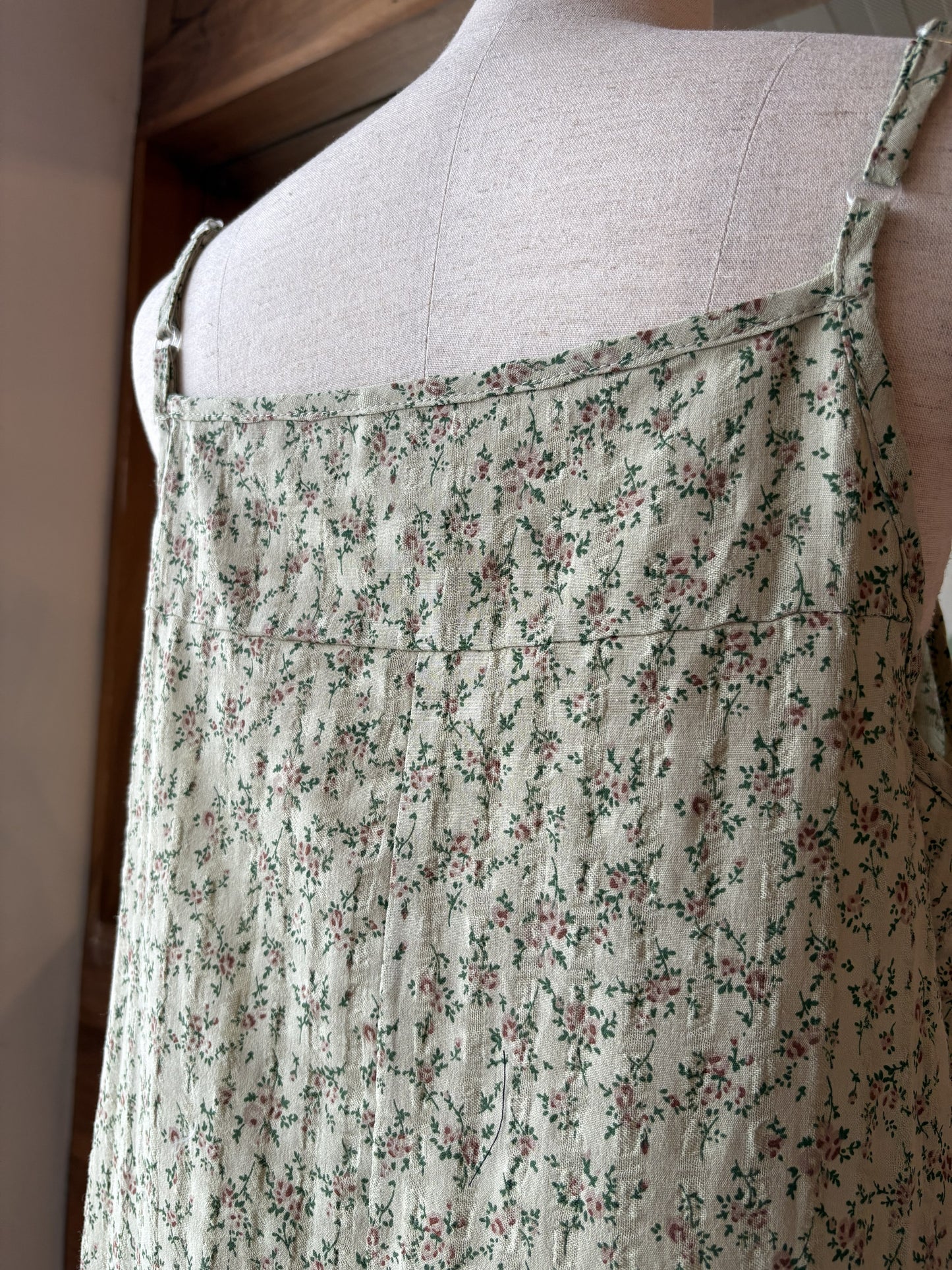 Prairie Bloom Midi-Dress