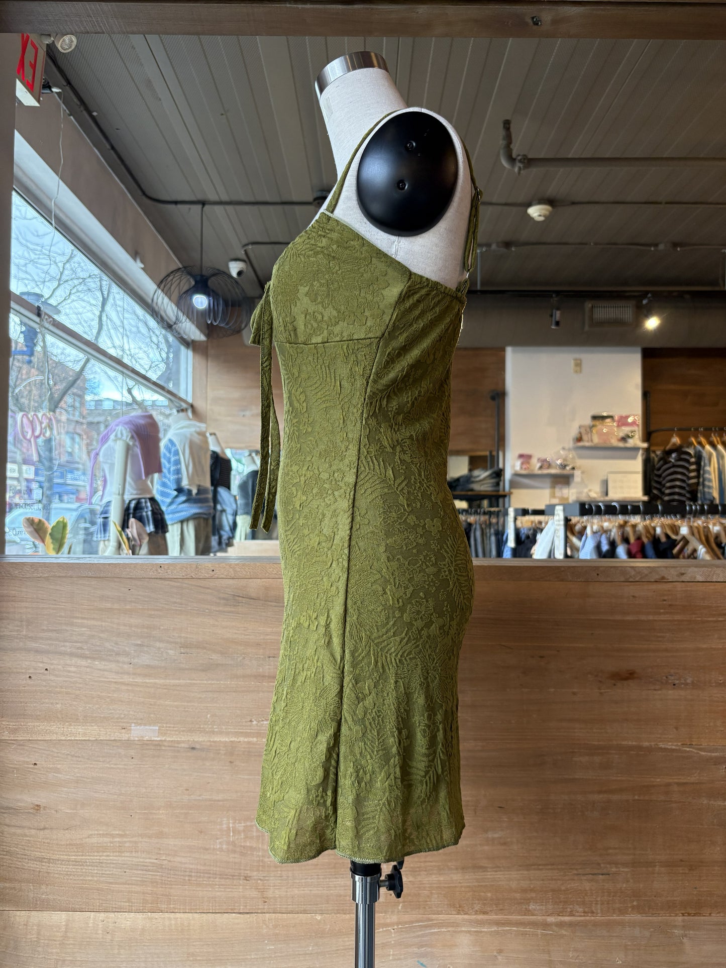 Woodland Whisper Mini-Dress