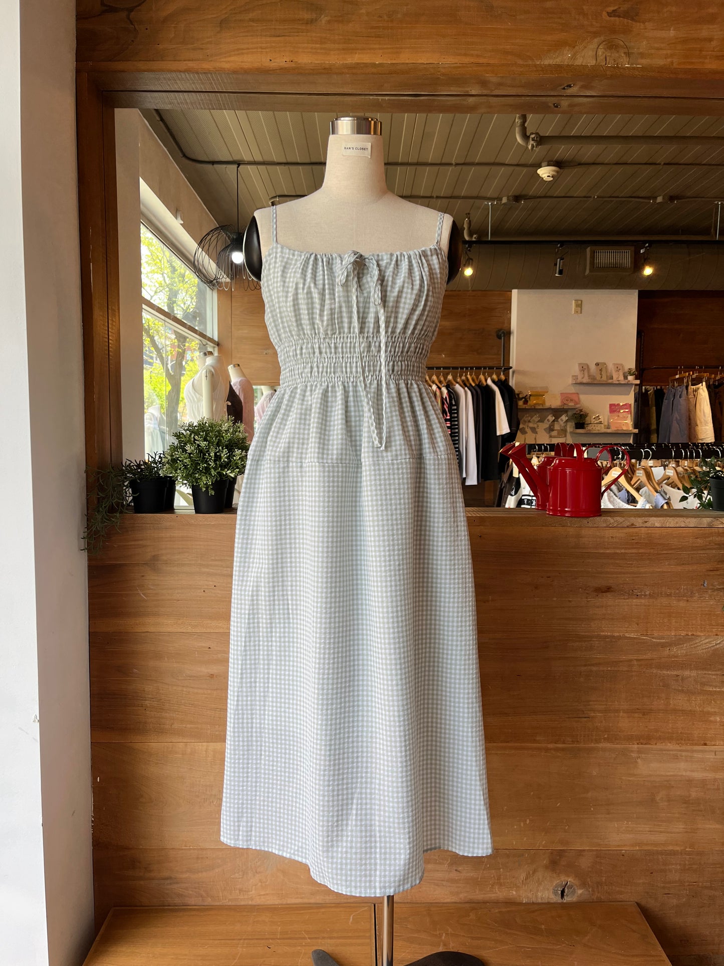 Gingham Dress