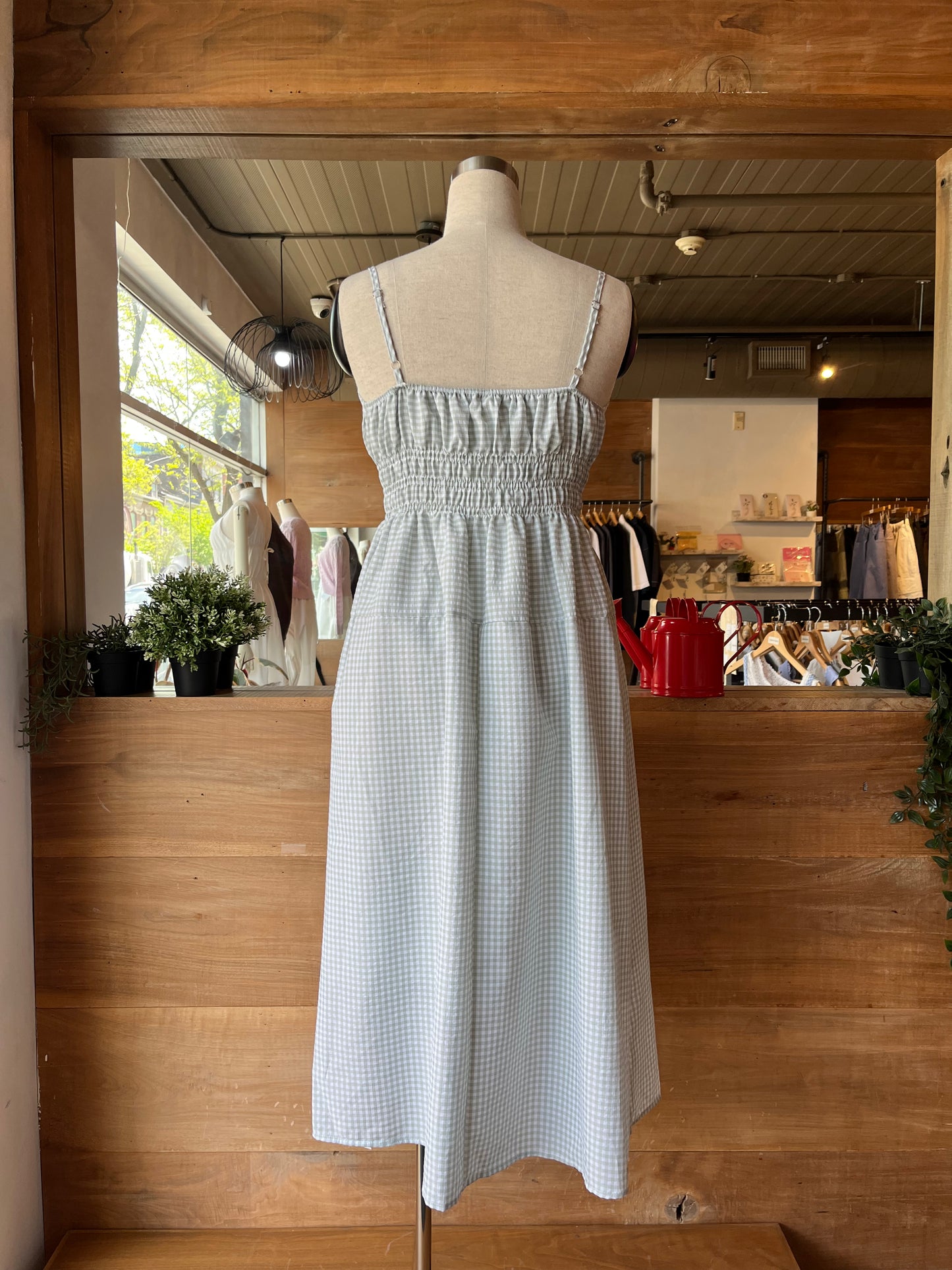 Gingham Dress