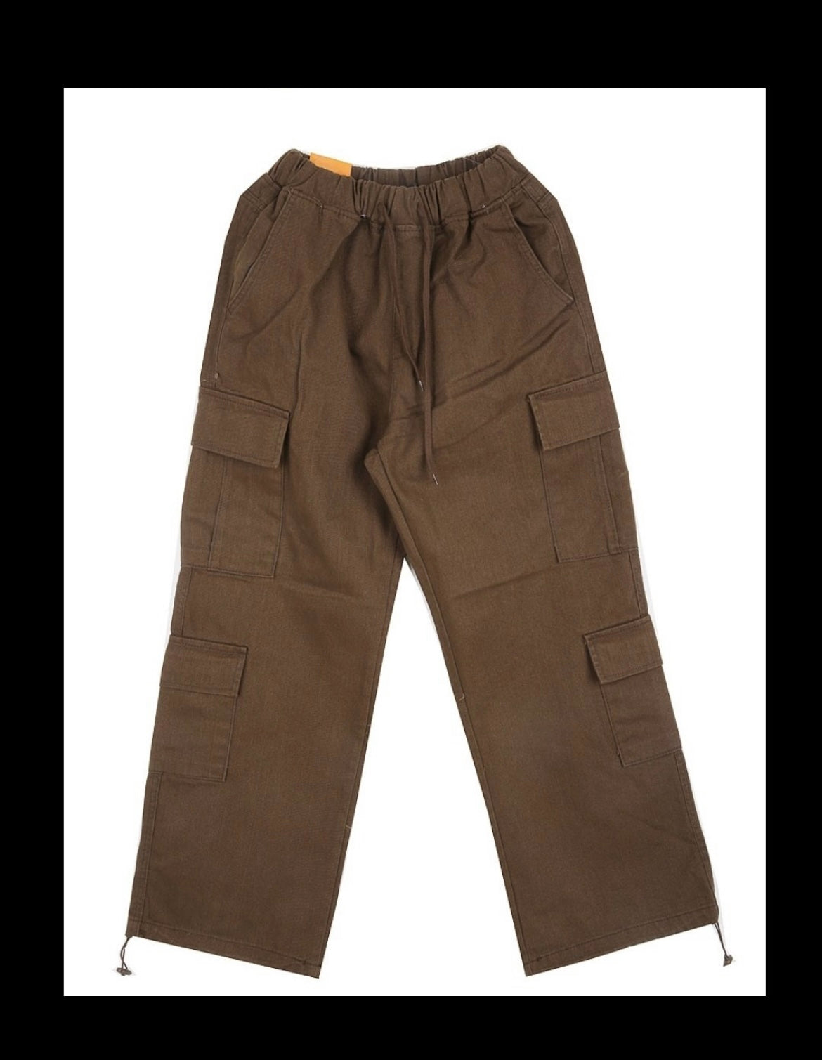 Double pocket cargo pants