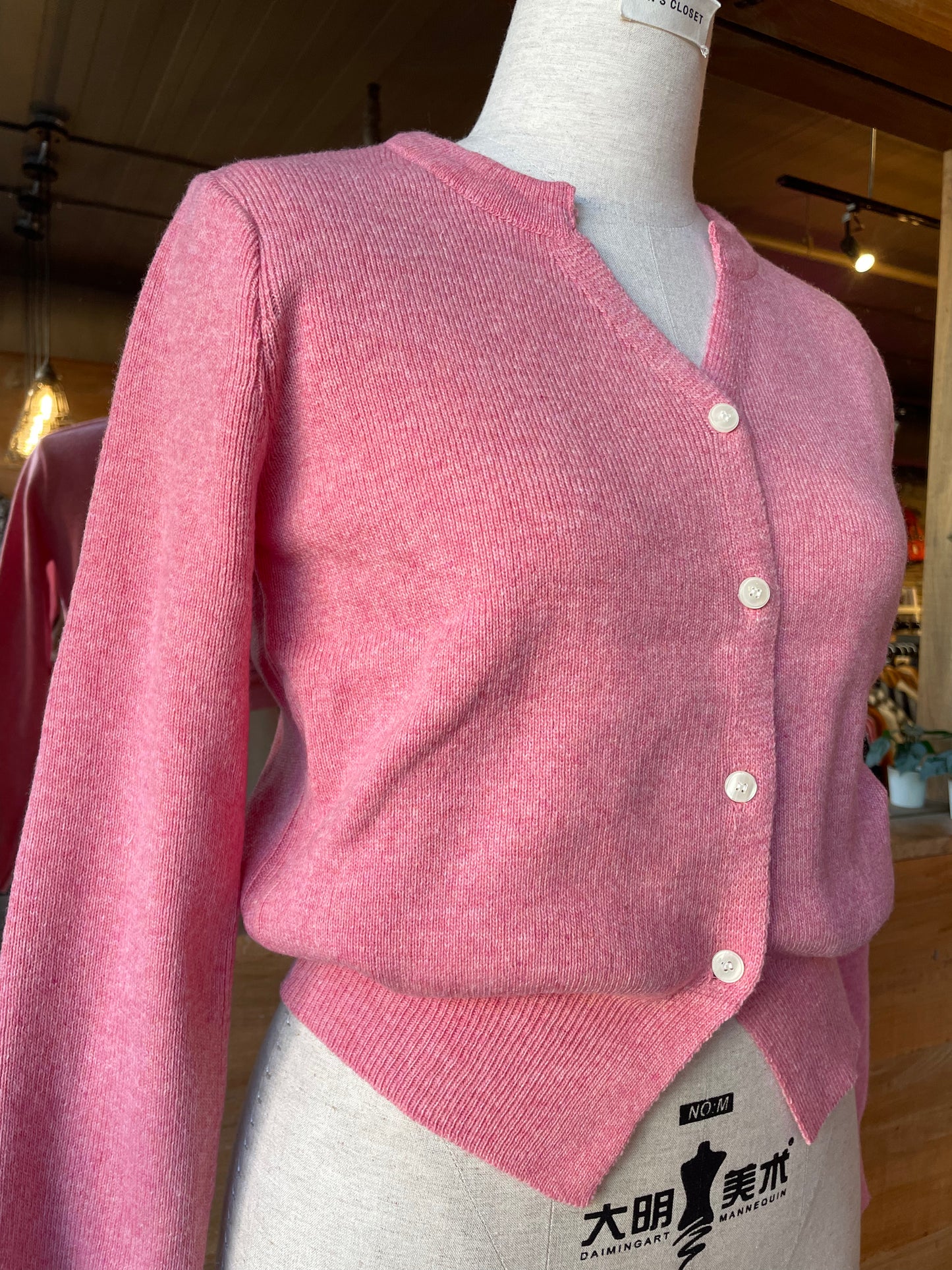 Scoop V-Neck Cardigan