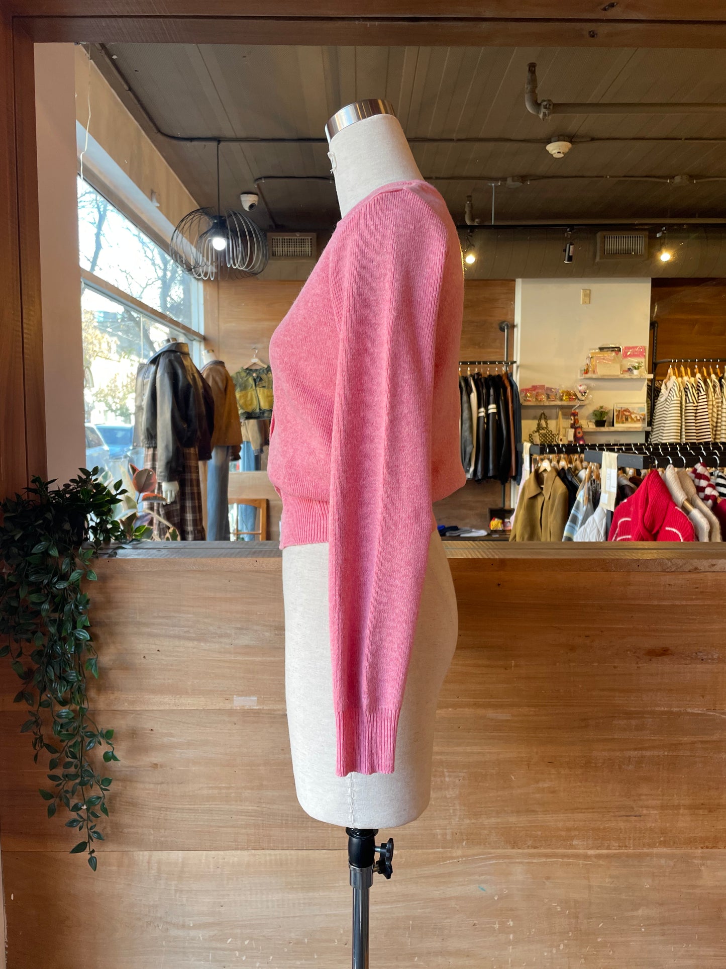 Scoop V-Neck Cardigan