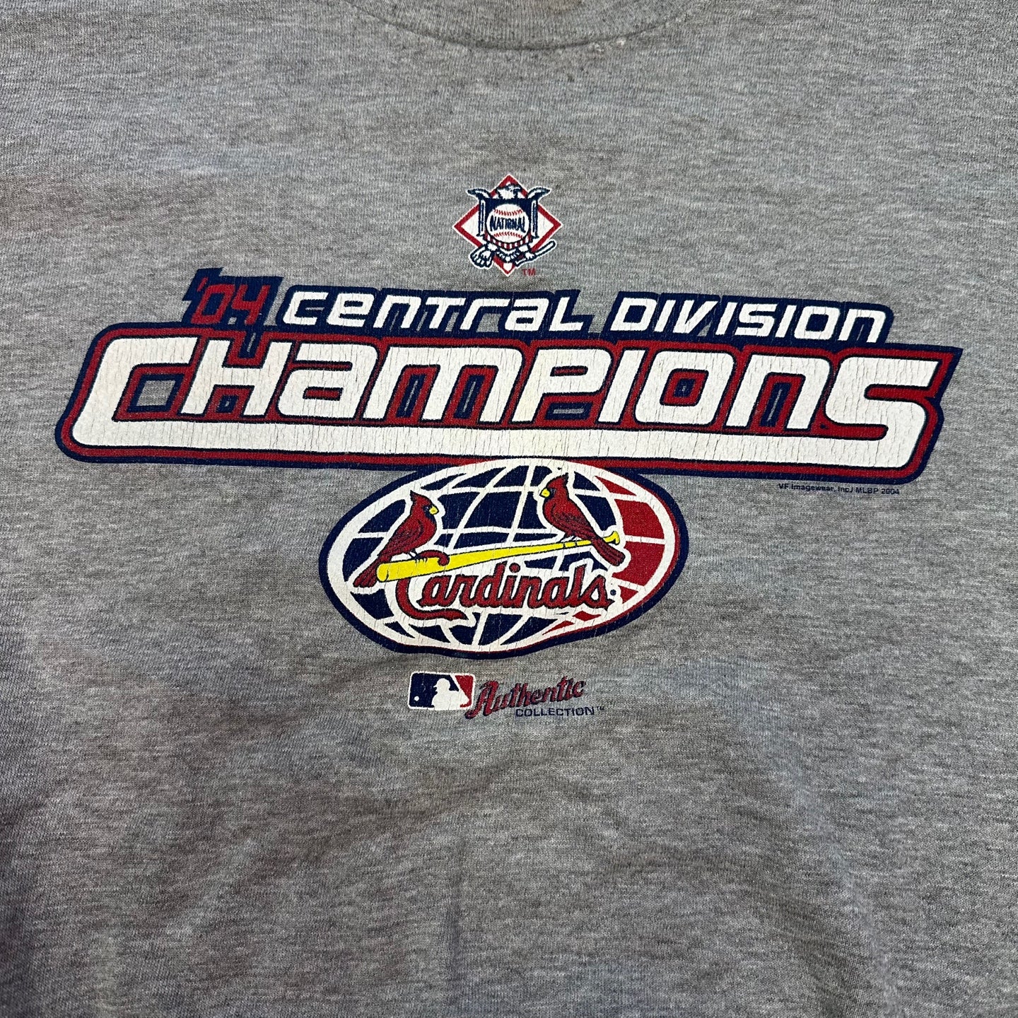 Vintage MLB Cardinals "Central Division Champions" Sweatshirt