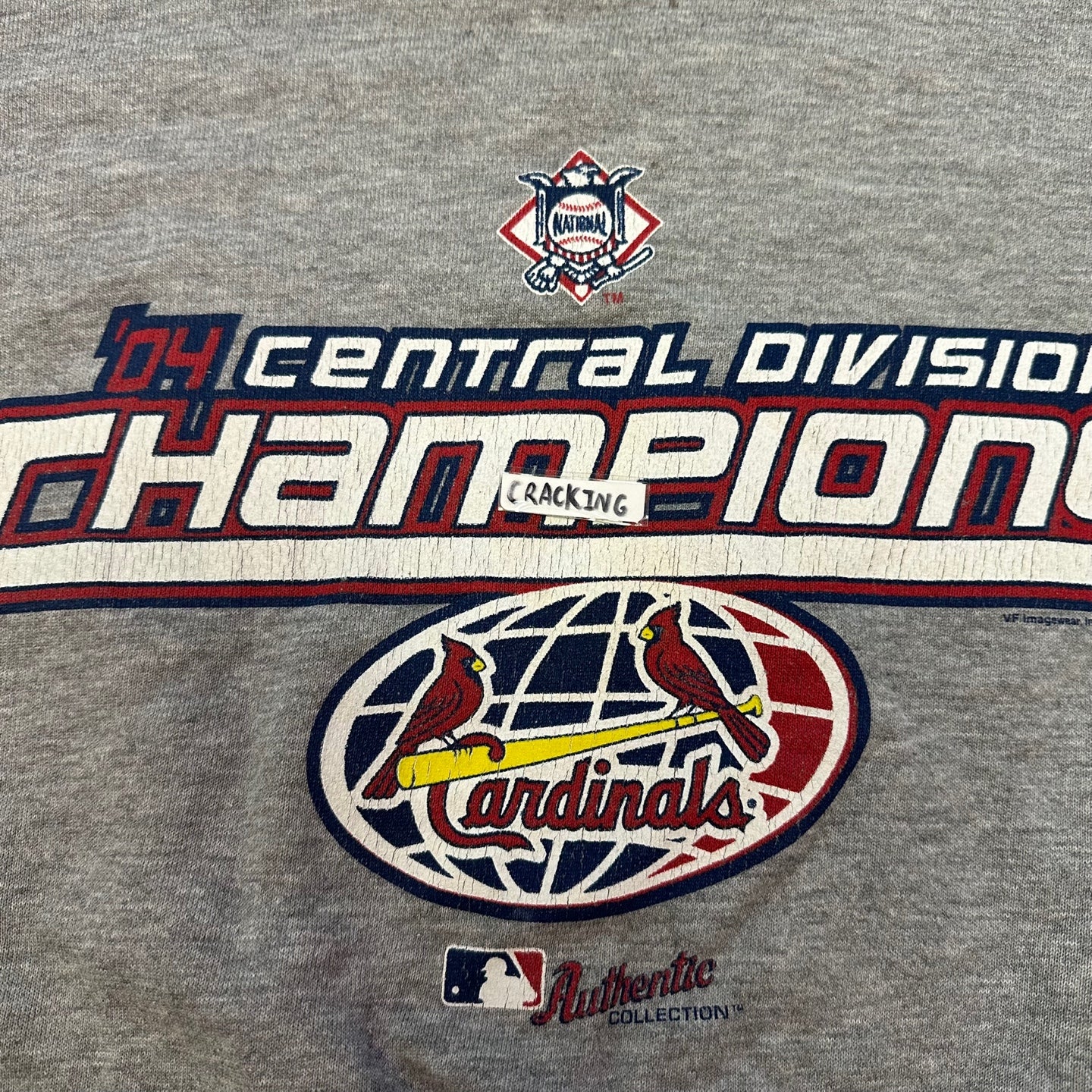 Vintage MLB Cardinals "Central Division Champions" Sweatshirt