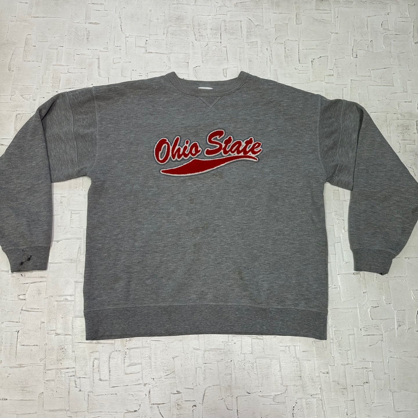 Vintage Embroidered Ohio State College Football Sweatshirt