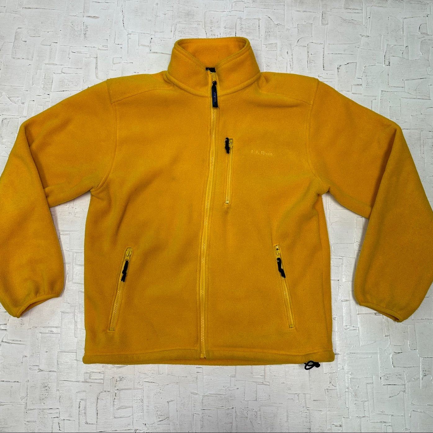 Vintage L.L Bean Yellow Fleece Sweatshirt