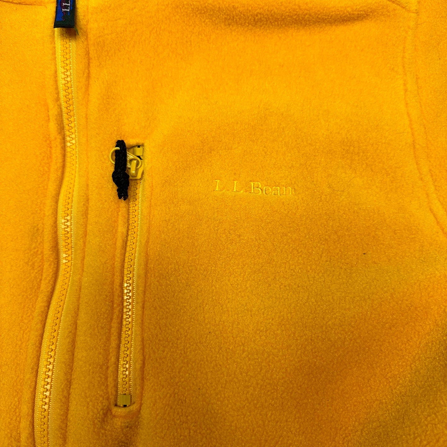 Vintage L.L Bean Yellow Fleece Sweatshirt