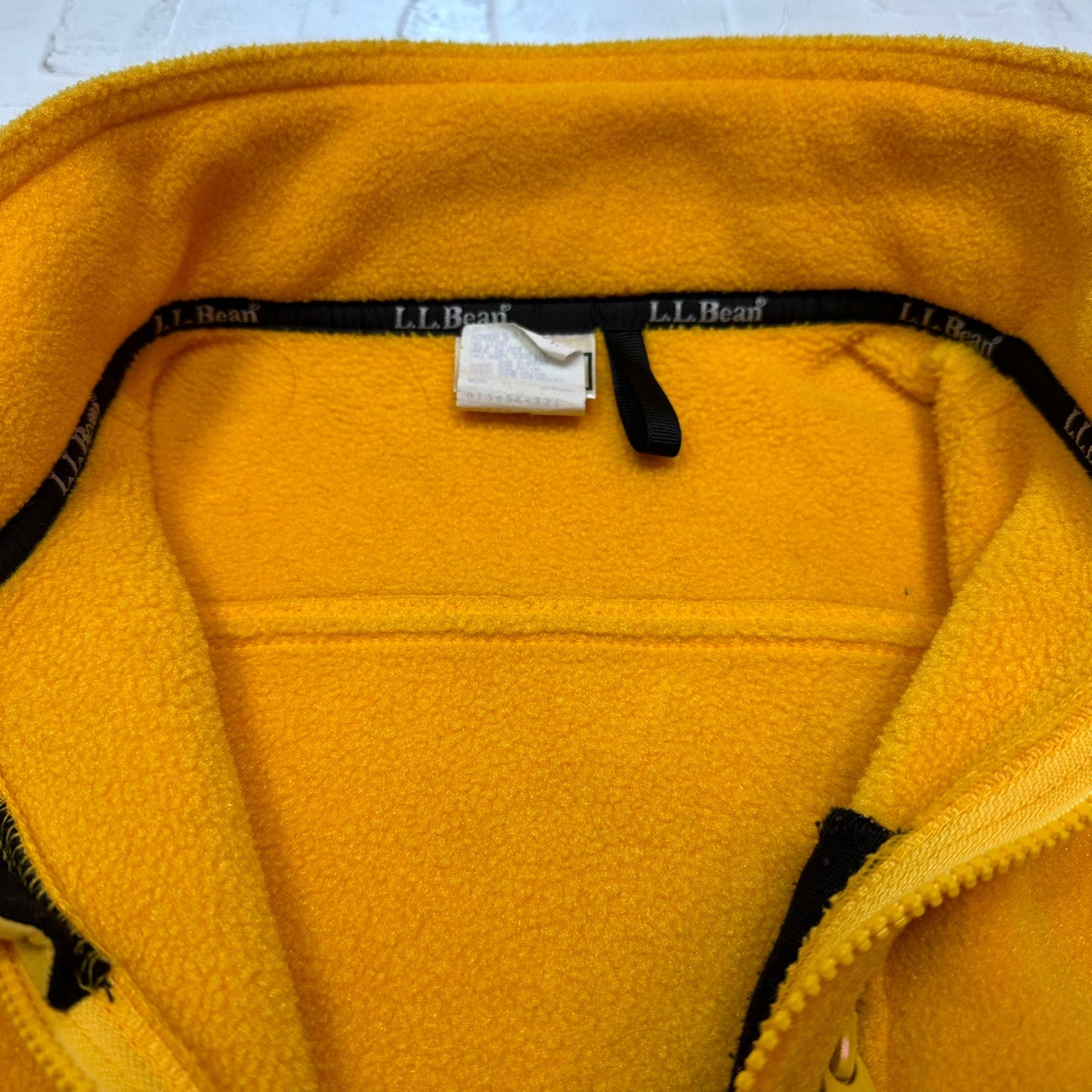 Vintage L.L Bean Yellow Fleece Sweatshirt