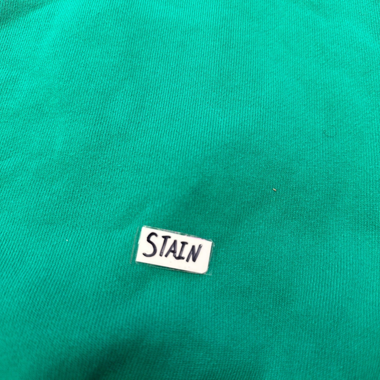 Vintage "Oh Yes" Vancouver Bright Green Quarter Zip Sweatshirt